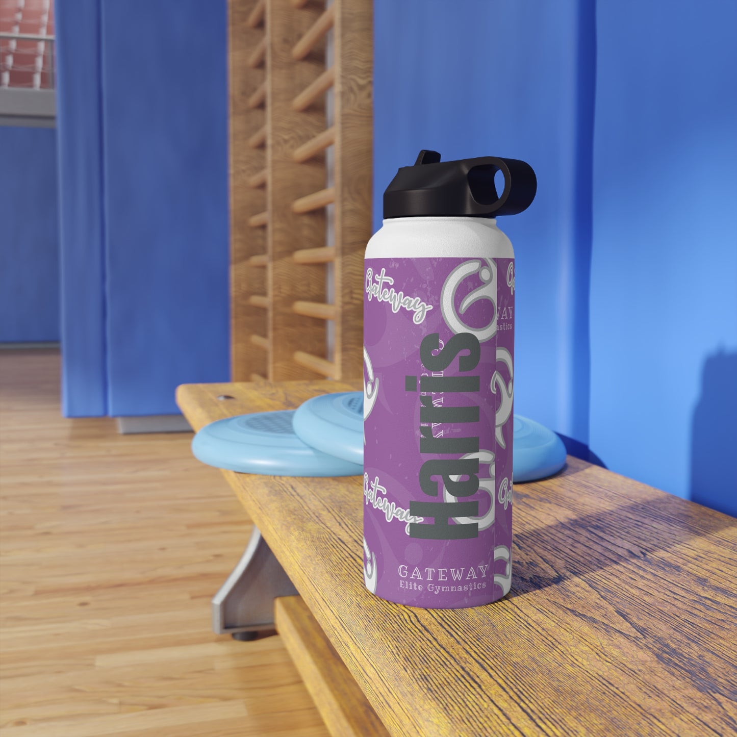 Gateway Elite Gymnastics Stainless Steel Water Bottle