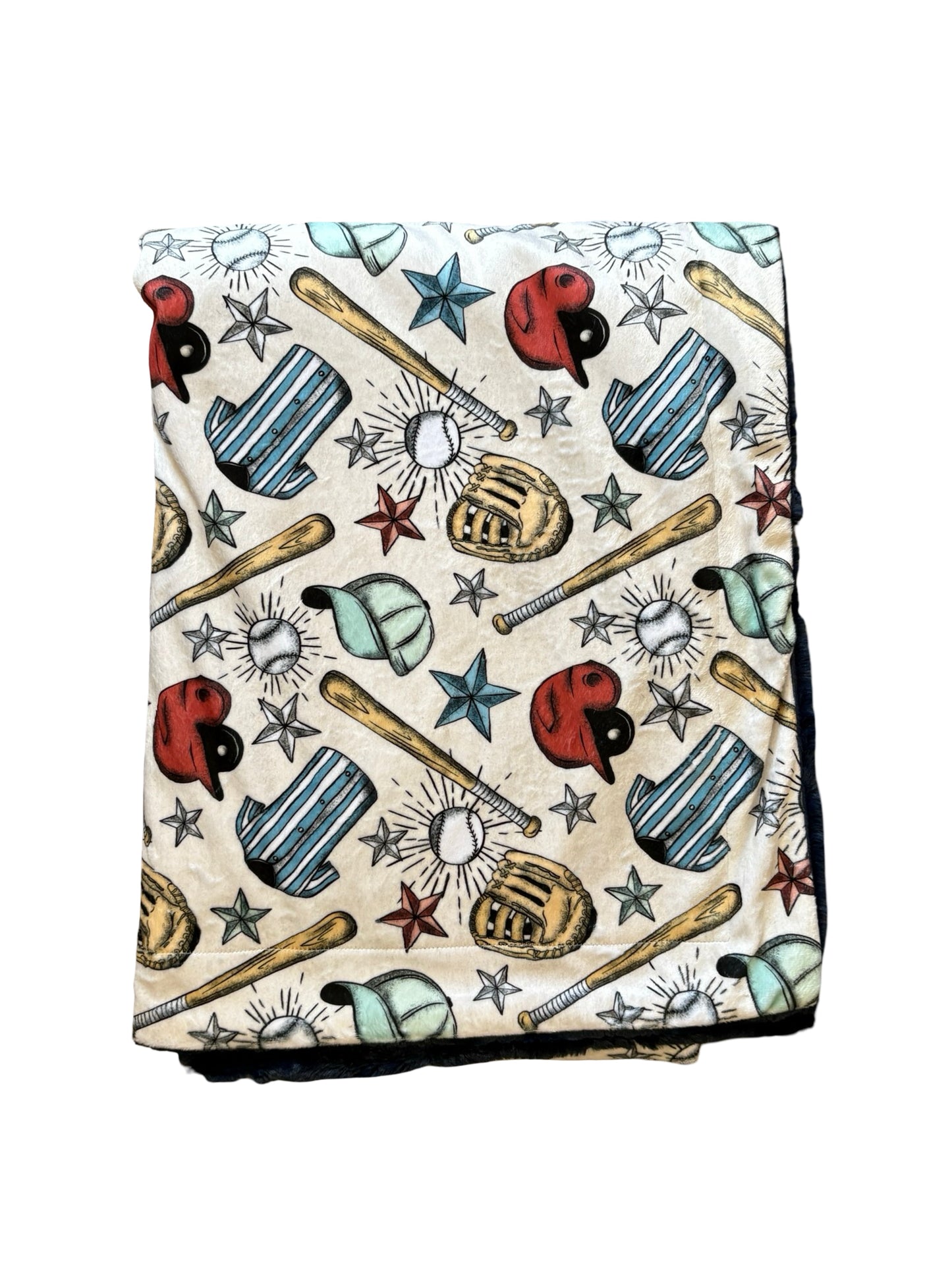 Vintage Baseball Blanket