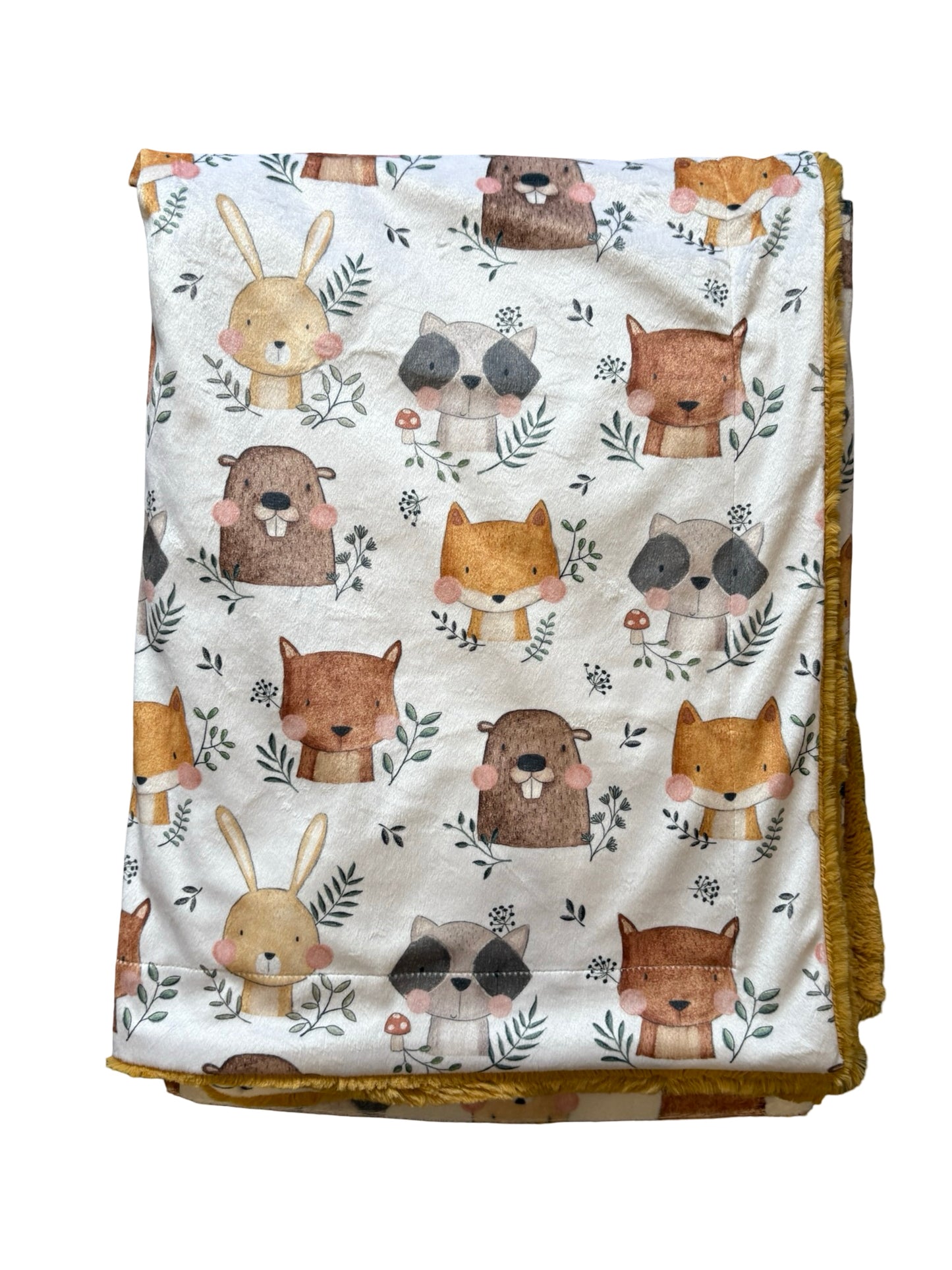Woodland Creatures Blanket