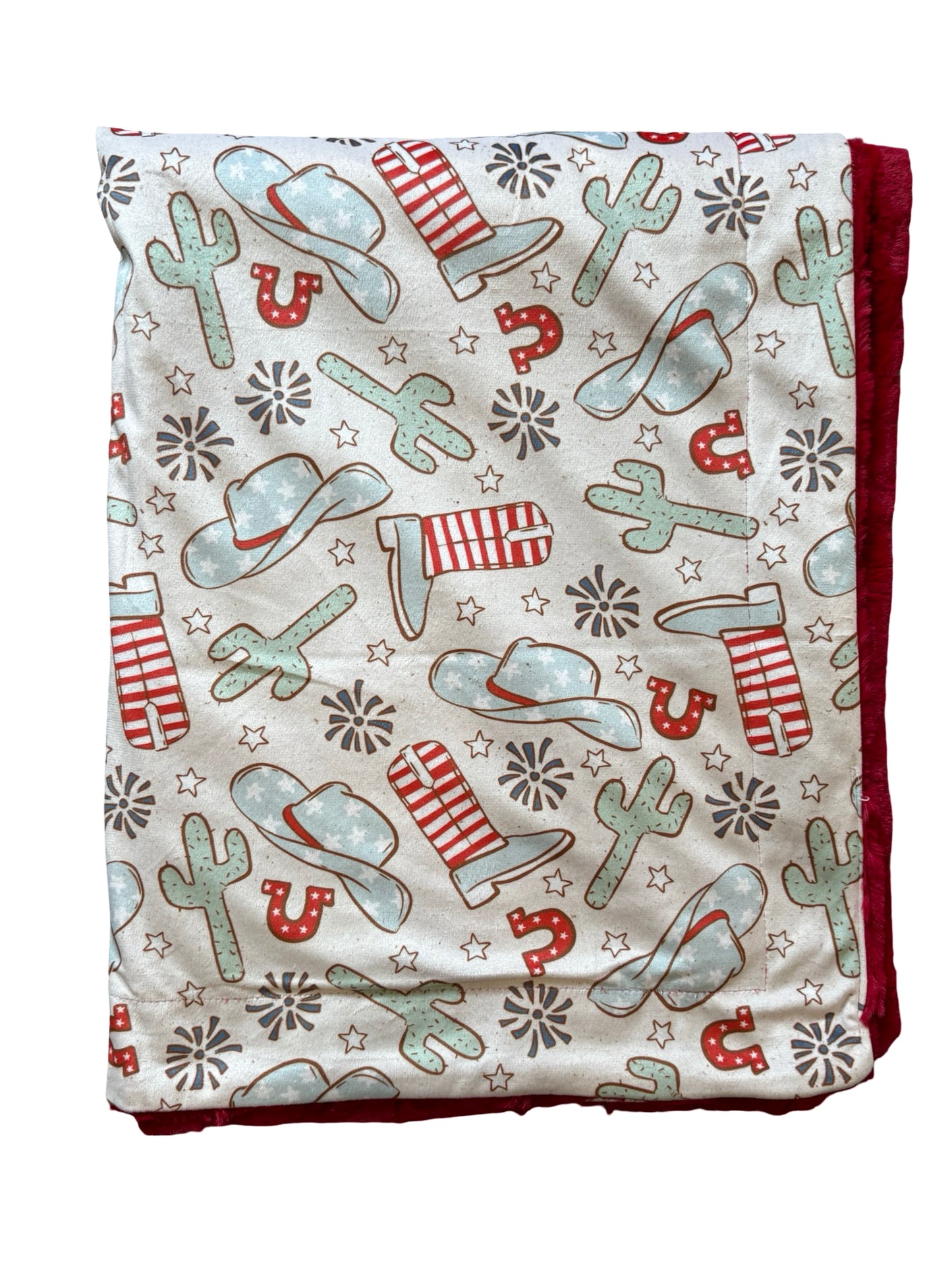 Cowboy/Cowgirl Blanket