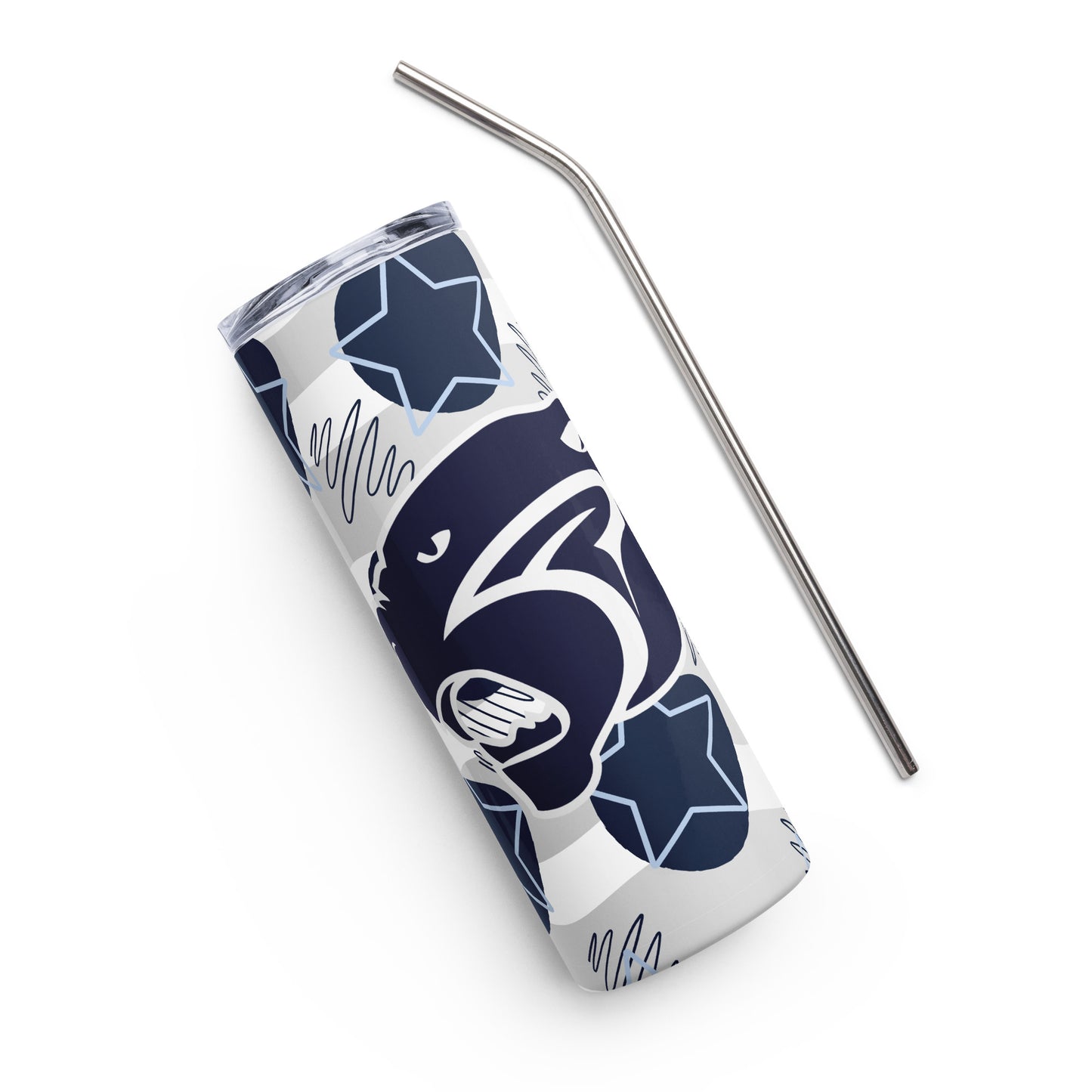 Pinckneyville Panthers Stainless steel tumbler