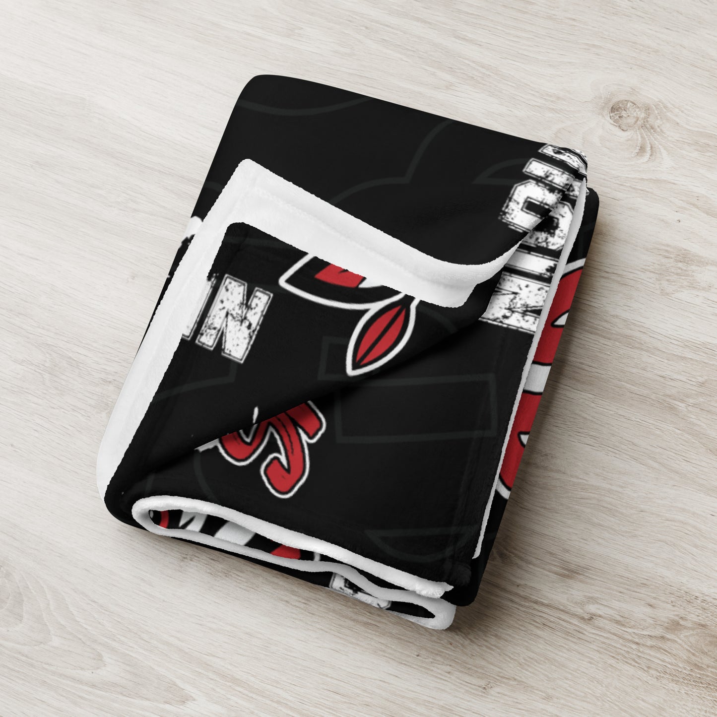 DuQuoin Indians Throw Blanket