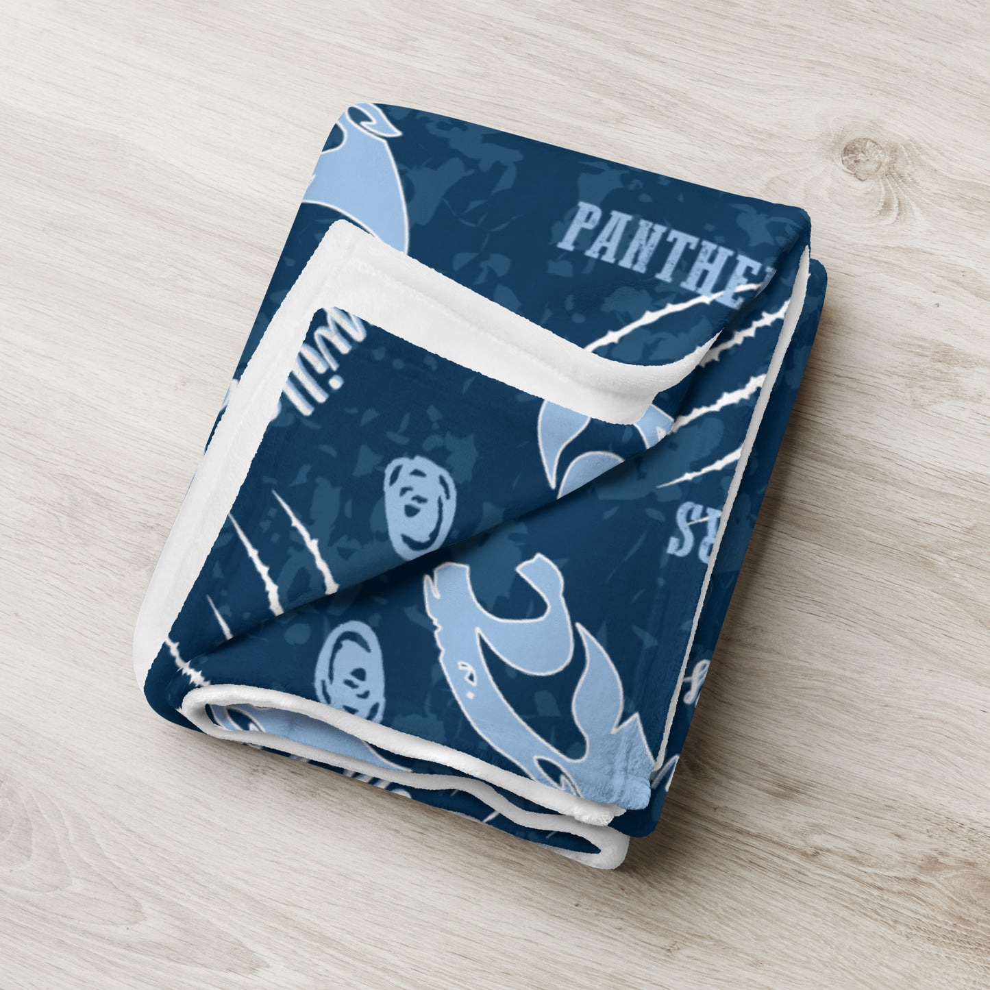 Pinckneyville Panthers Throw Blanket