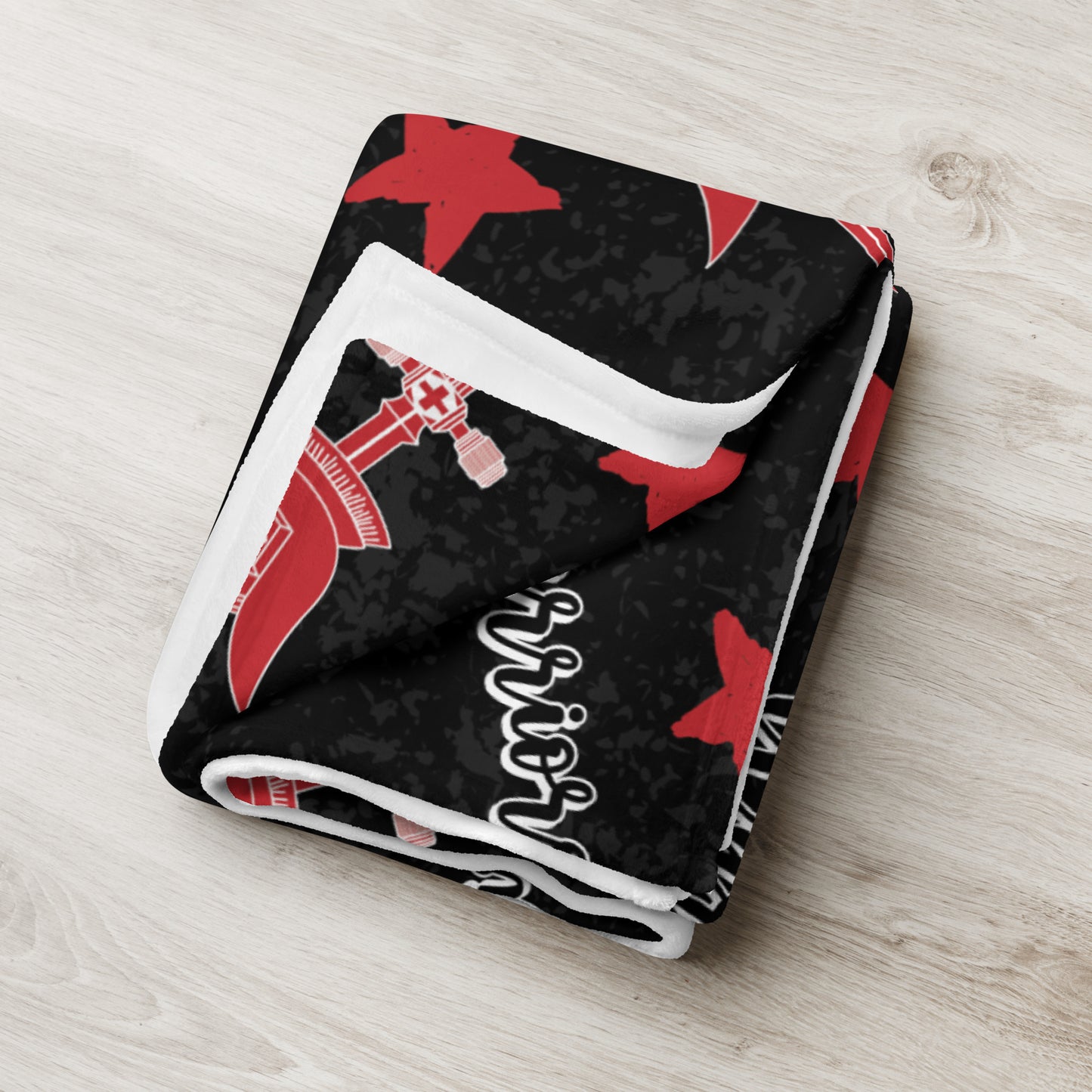 TSJ Warriors Throw Blanket