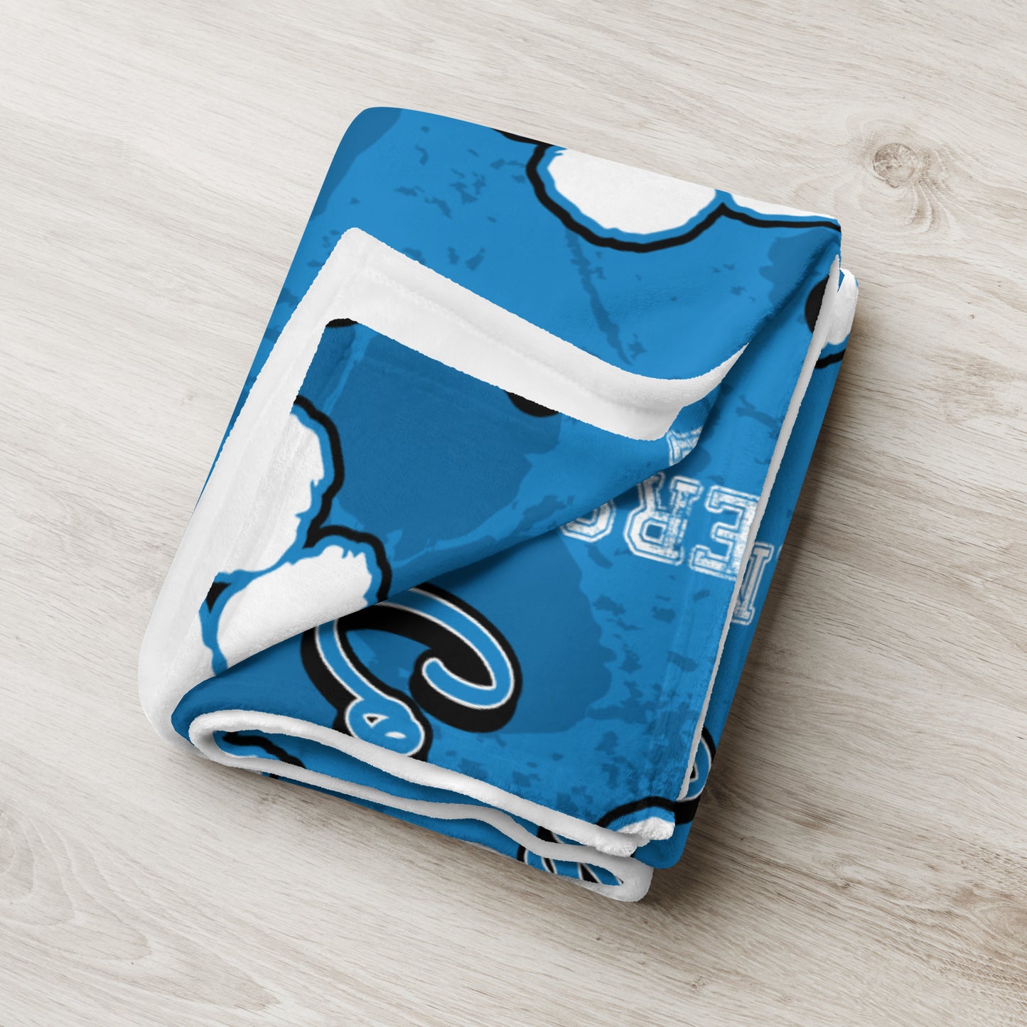 Albers/Damiansville Cougars Throw Blanket