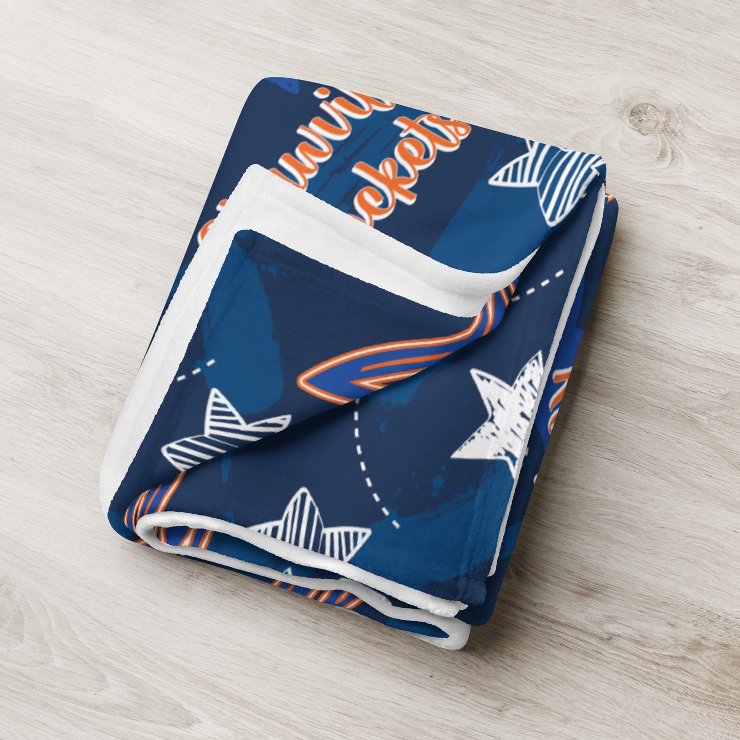 Okawville Rockets Throw Blanket