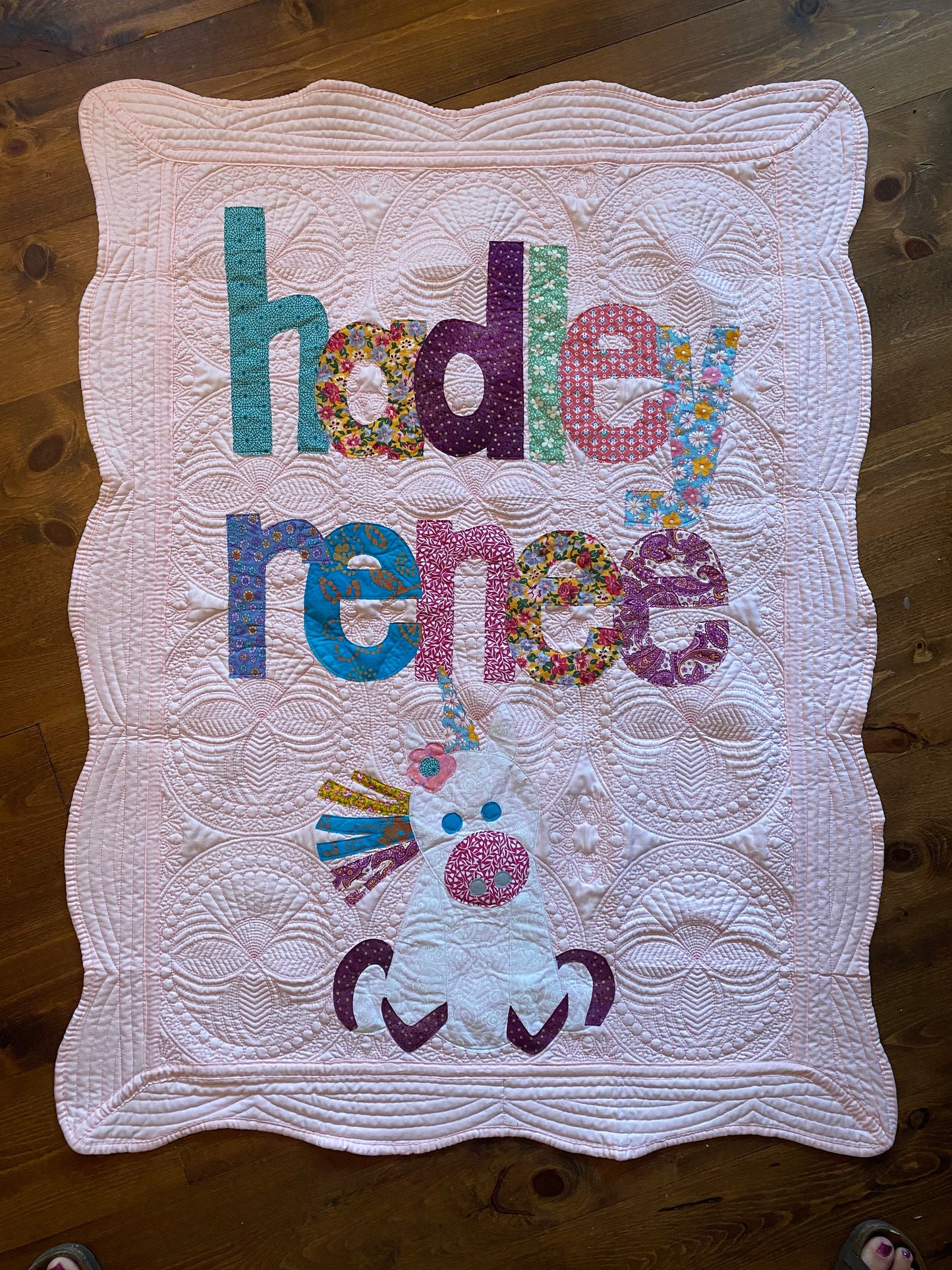 Unicorn Baby Quilt