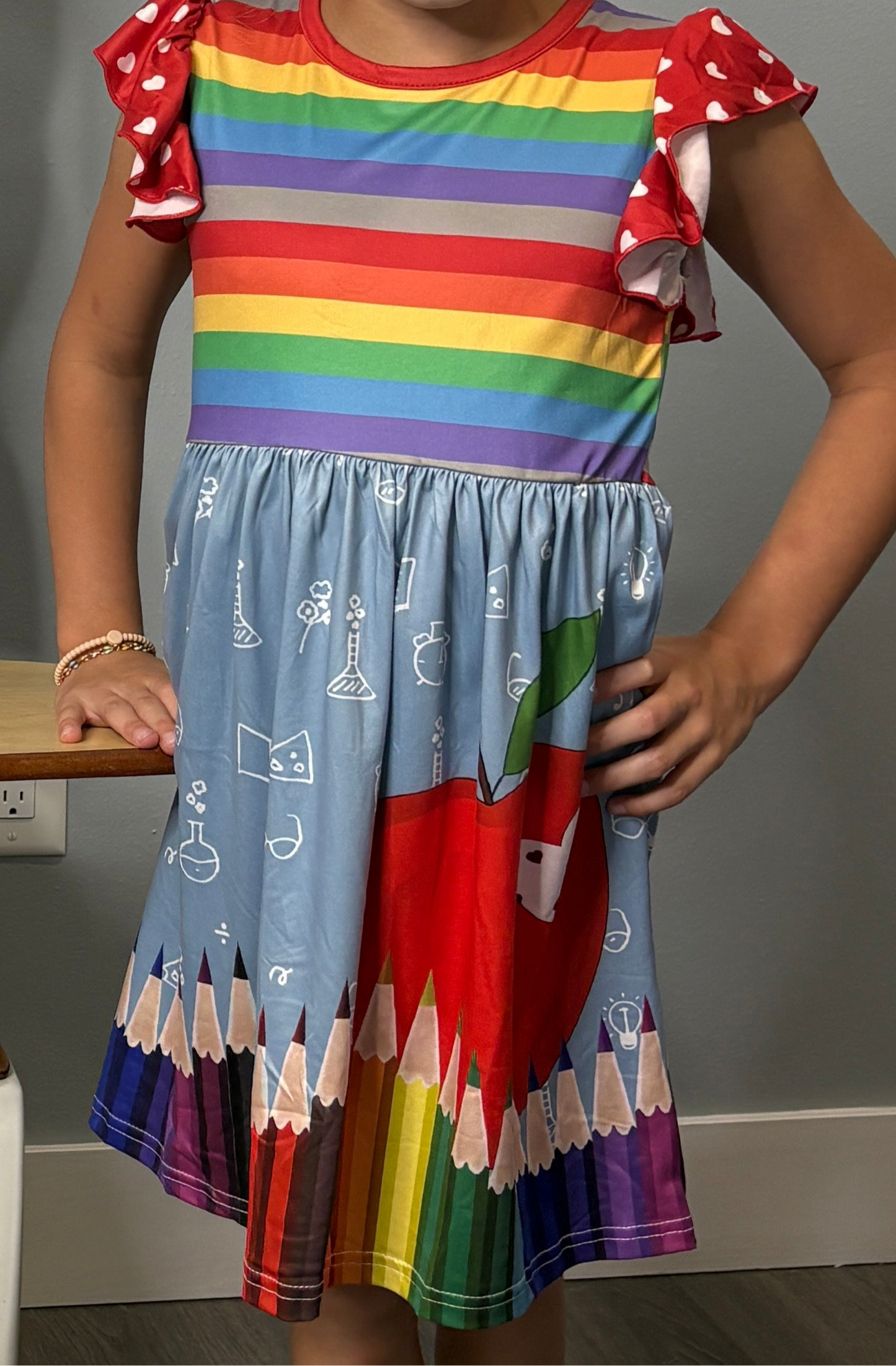 Stripe Apple Dress