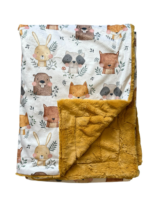 Woodland Creatures Blanket
