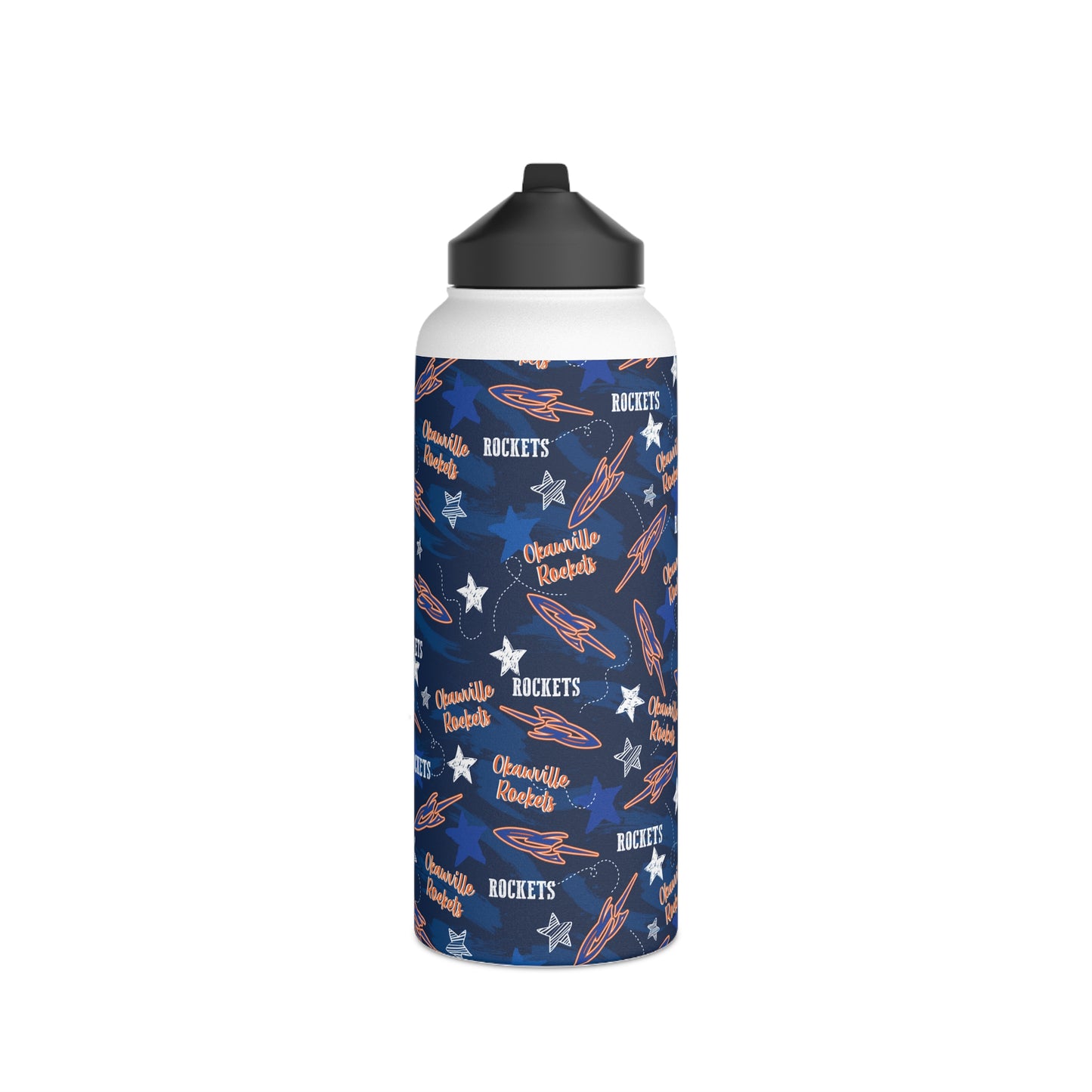 Okawville Rockets Stainless Steel Water Bottle