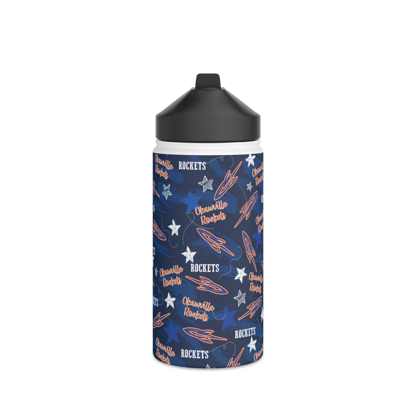 Okawville Rockets Stainless Steel Water Bottle