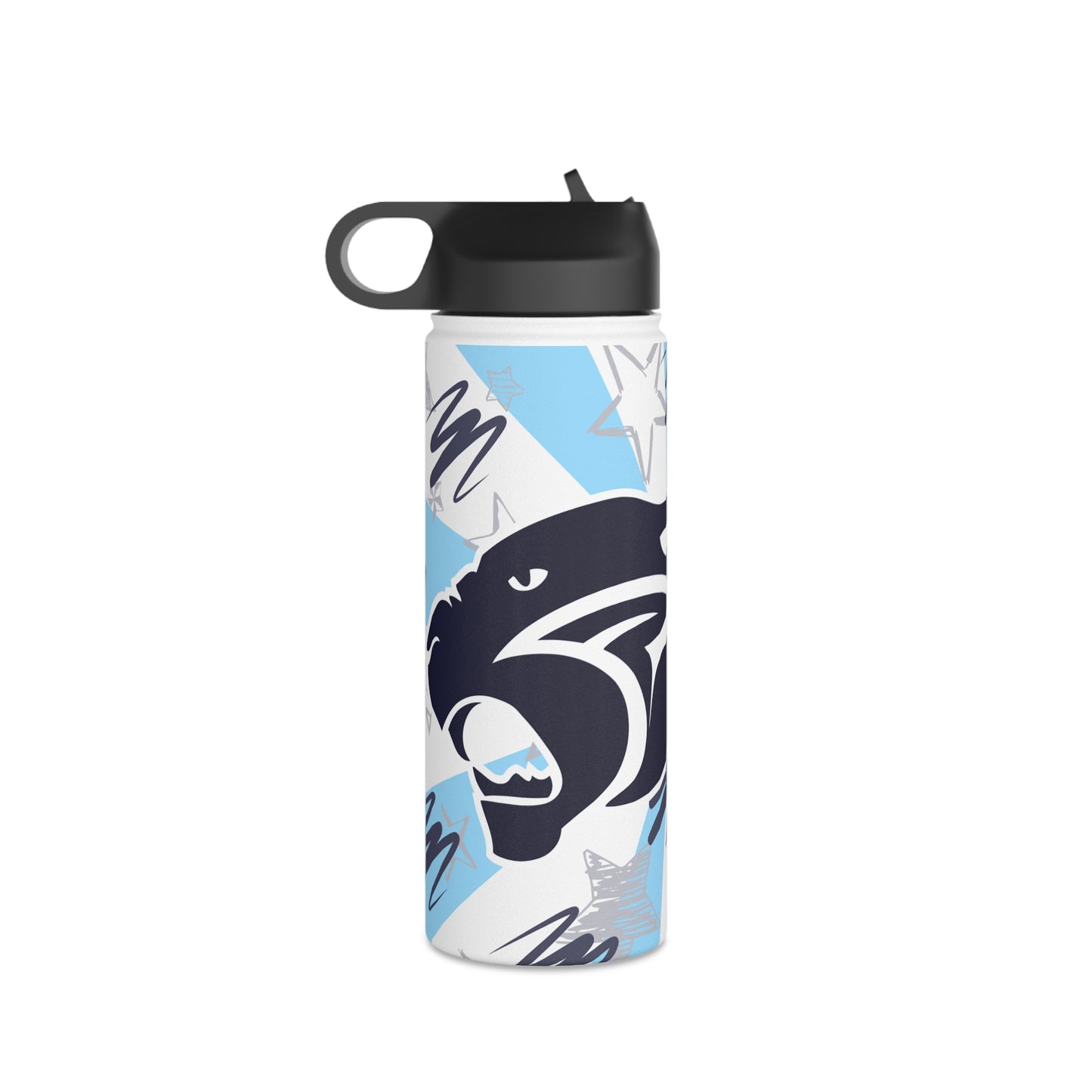 Pinckneyville Panthers Stainless Steel Water Bottle