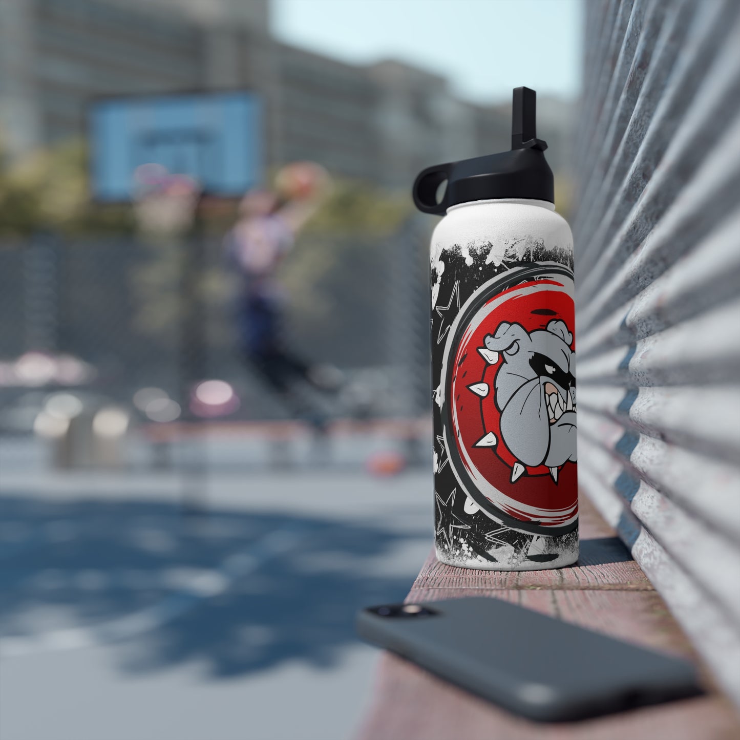 Highland Bulldogs Stainless Steel Water Bottle