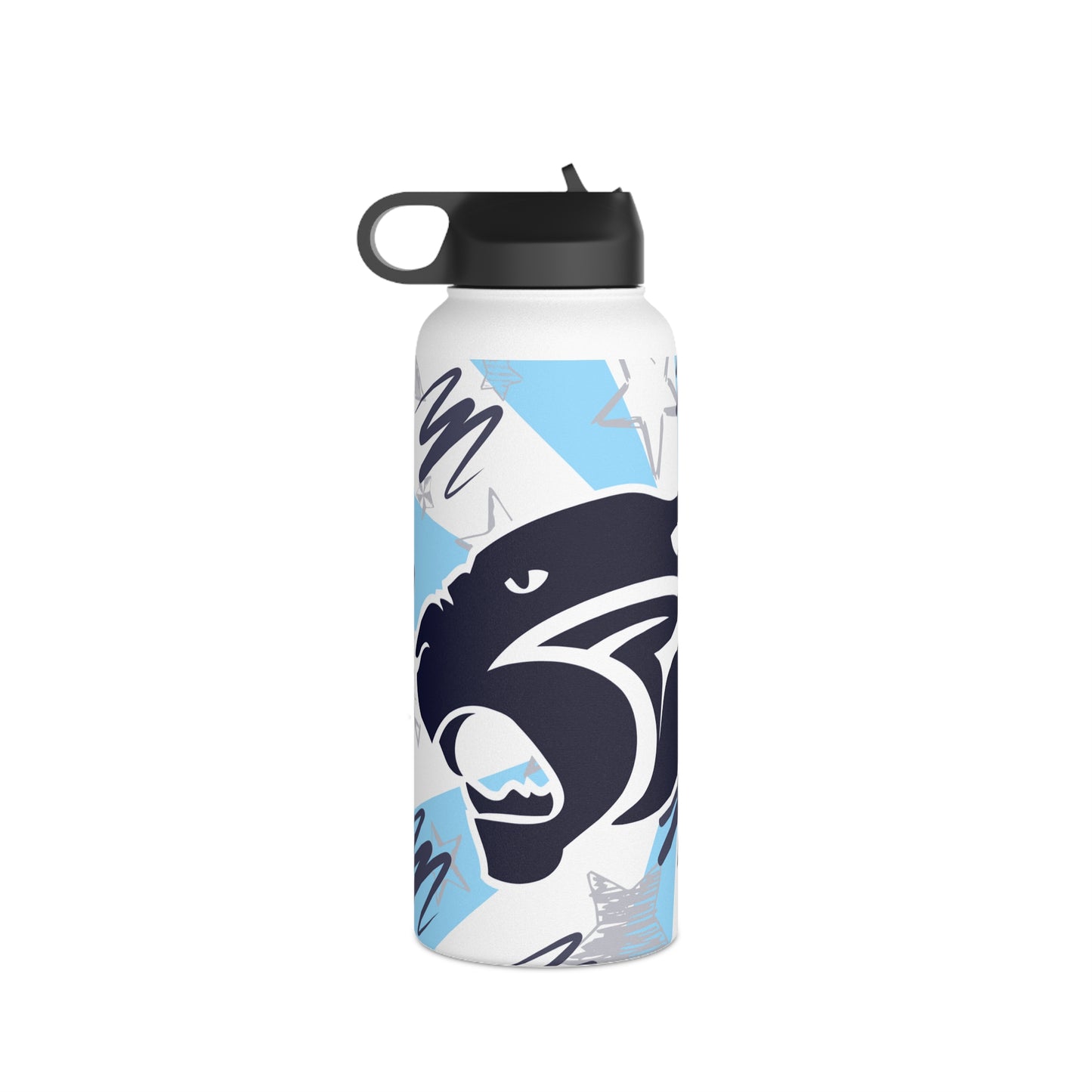 Pinckneyville Panthers Stainless Steel Water Bottle