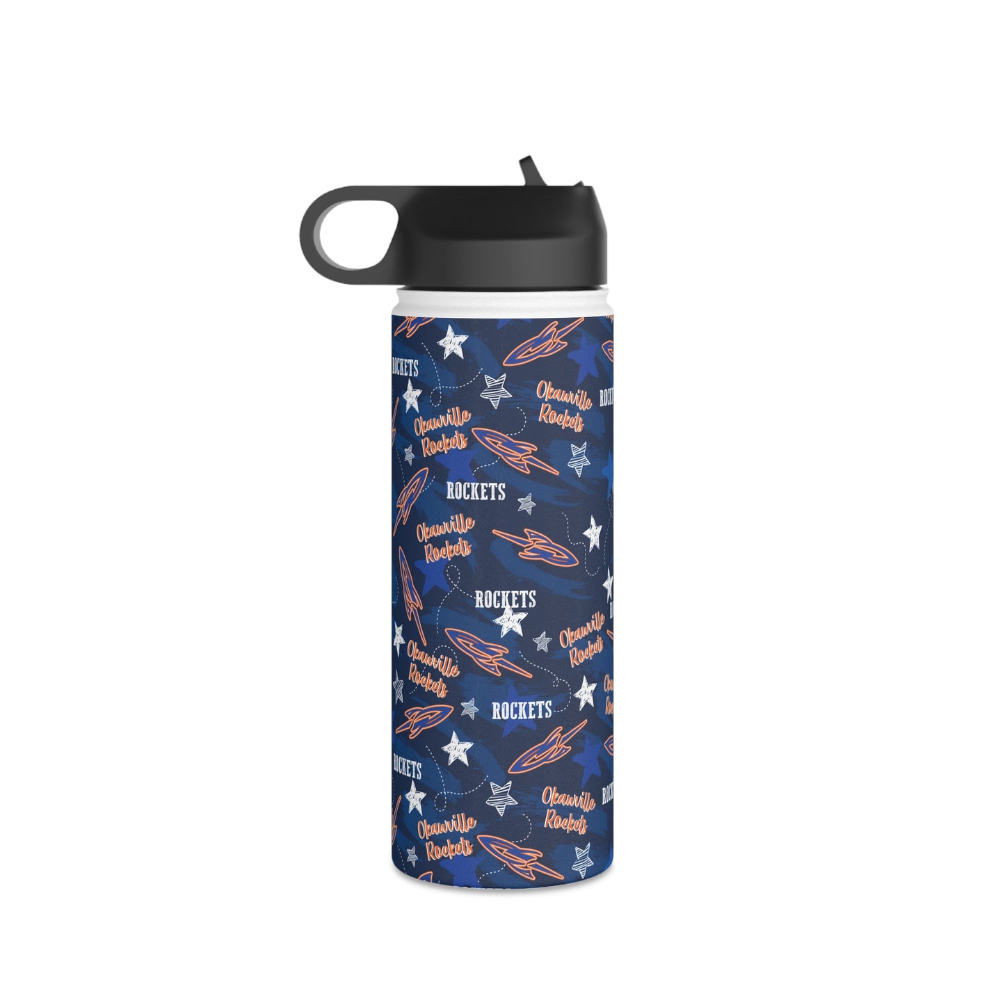 Okawville Rockets Stainless Steel Water Bottle