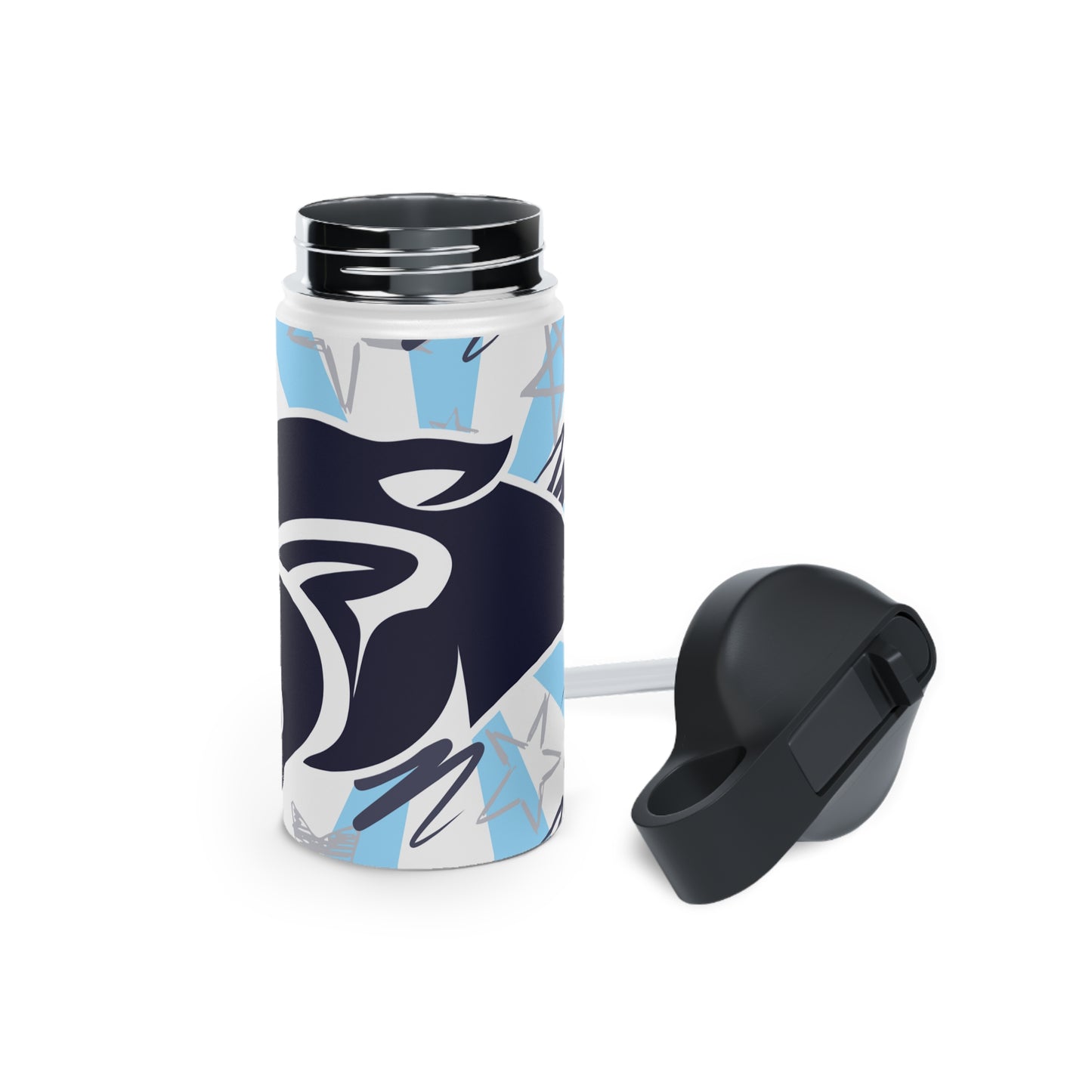 Pinckneyville Panthers Stainless Steel Water Bottle