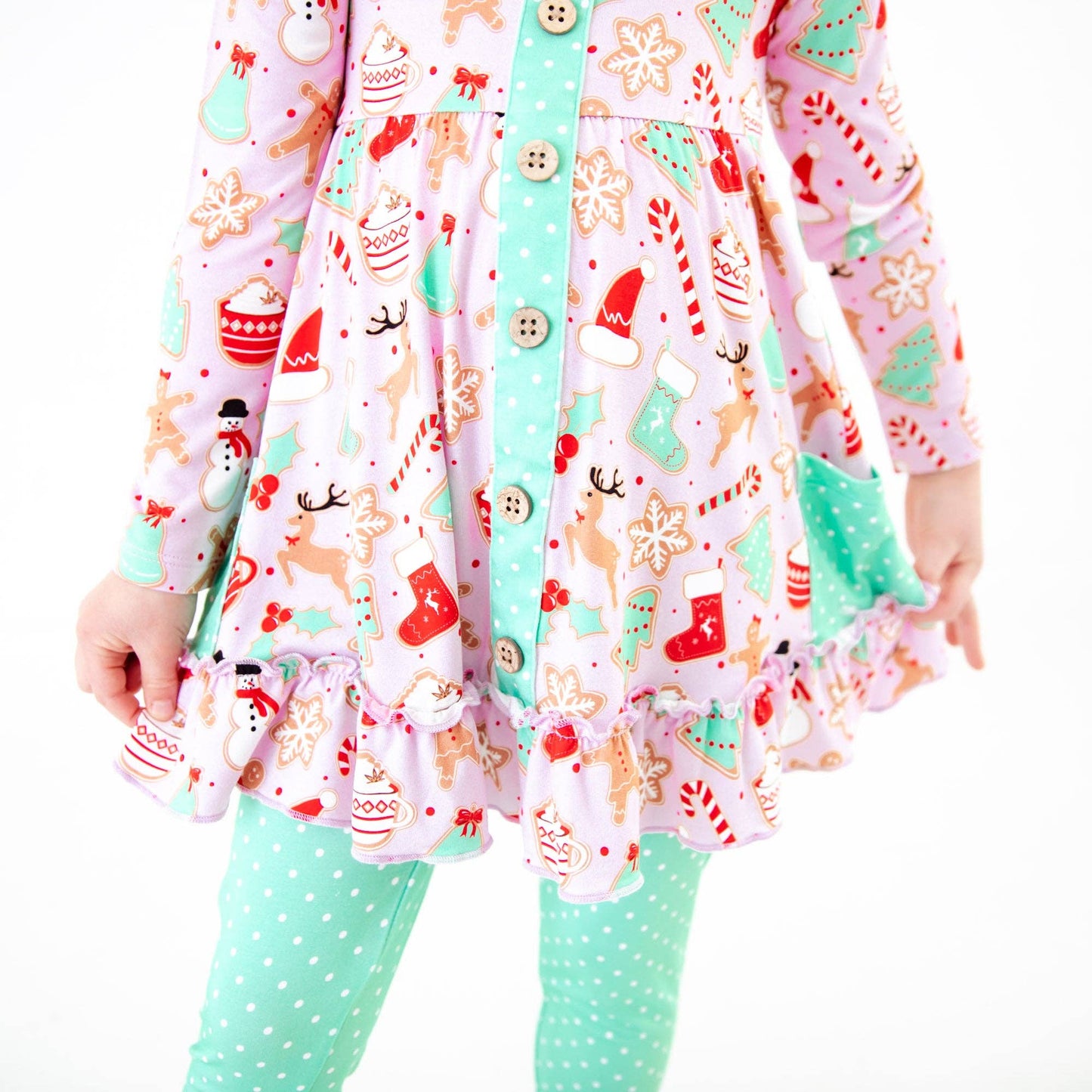 Baking Memories Ruffle Tunic and Pants Set