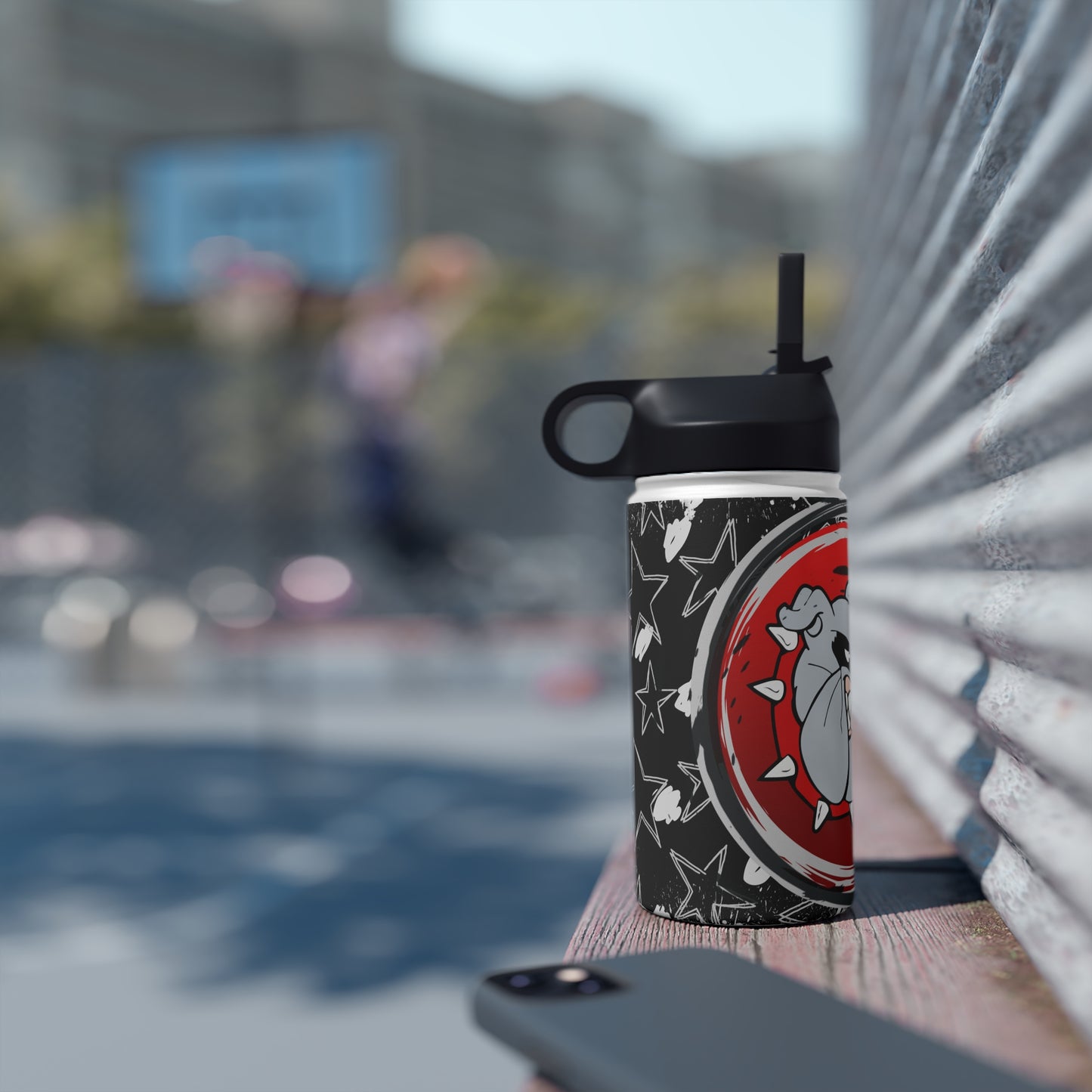 Highland Bulldogs Stainless Steel Water Bottle