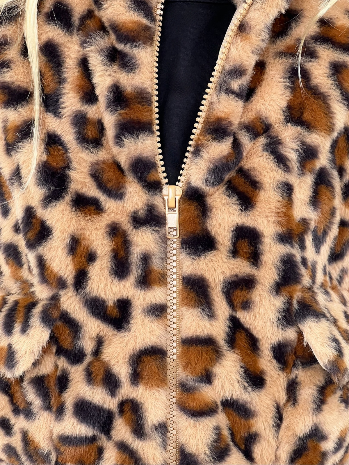 Fall Favorite Leopard Faux Fur Vest
