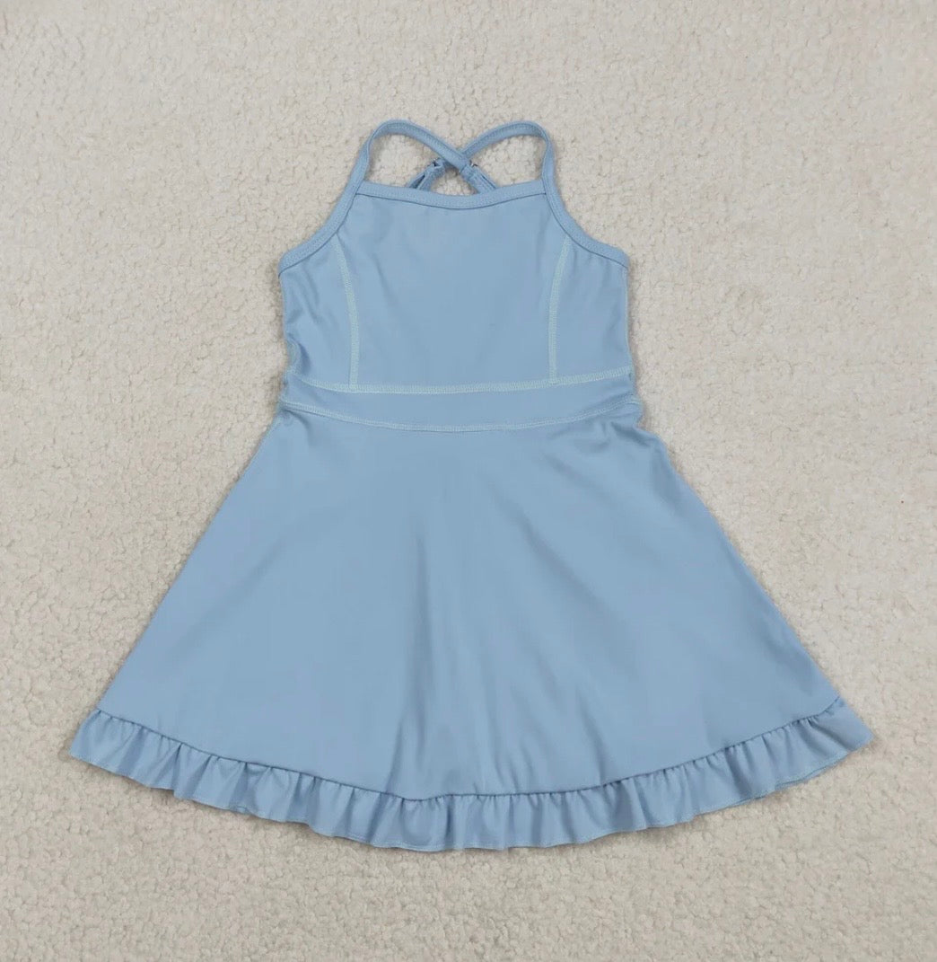 Light Blue Athletic Dress