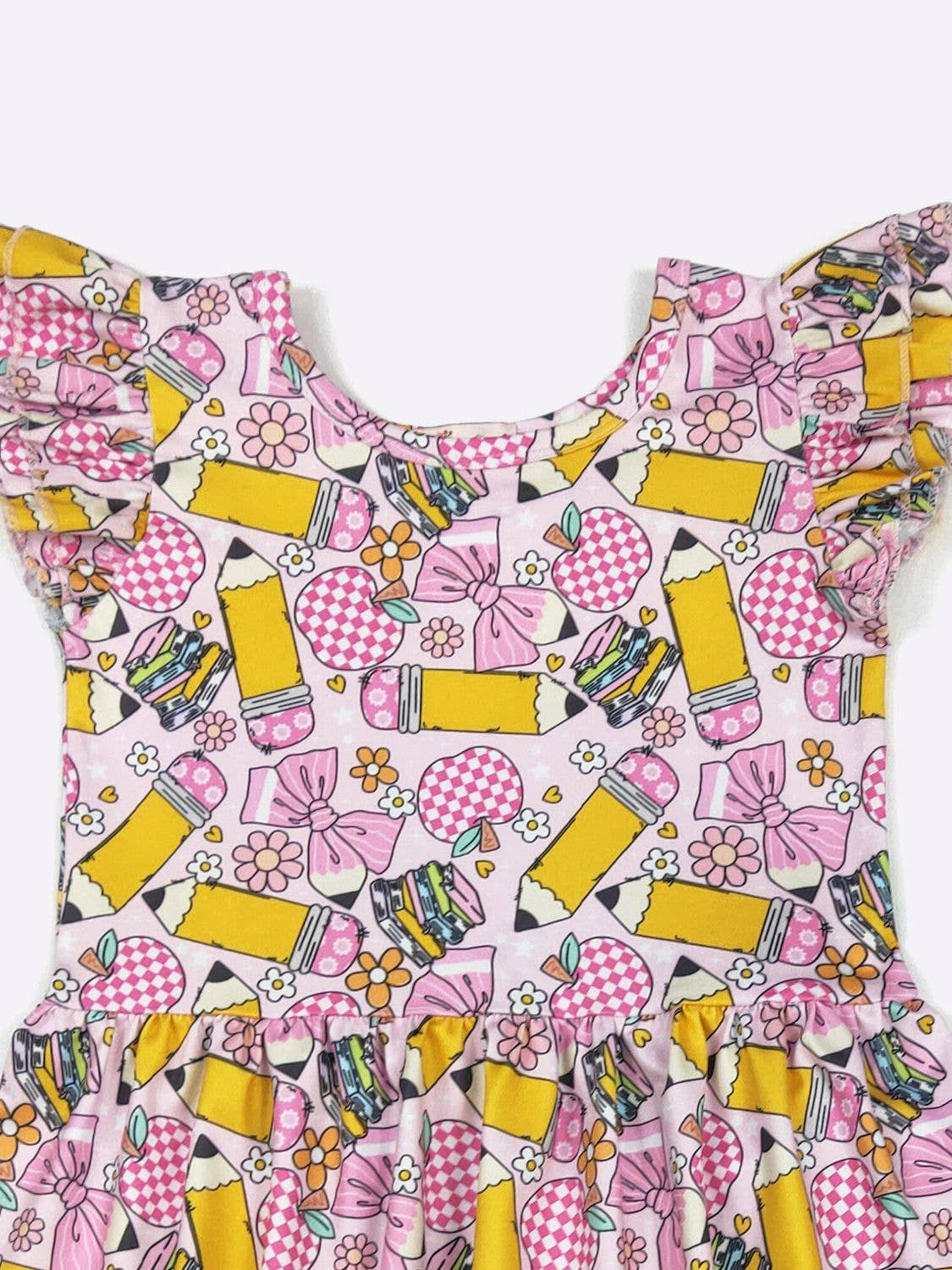 Checkered School Girls Set