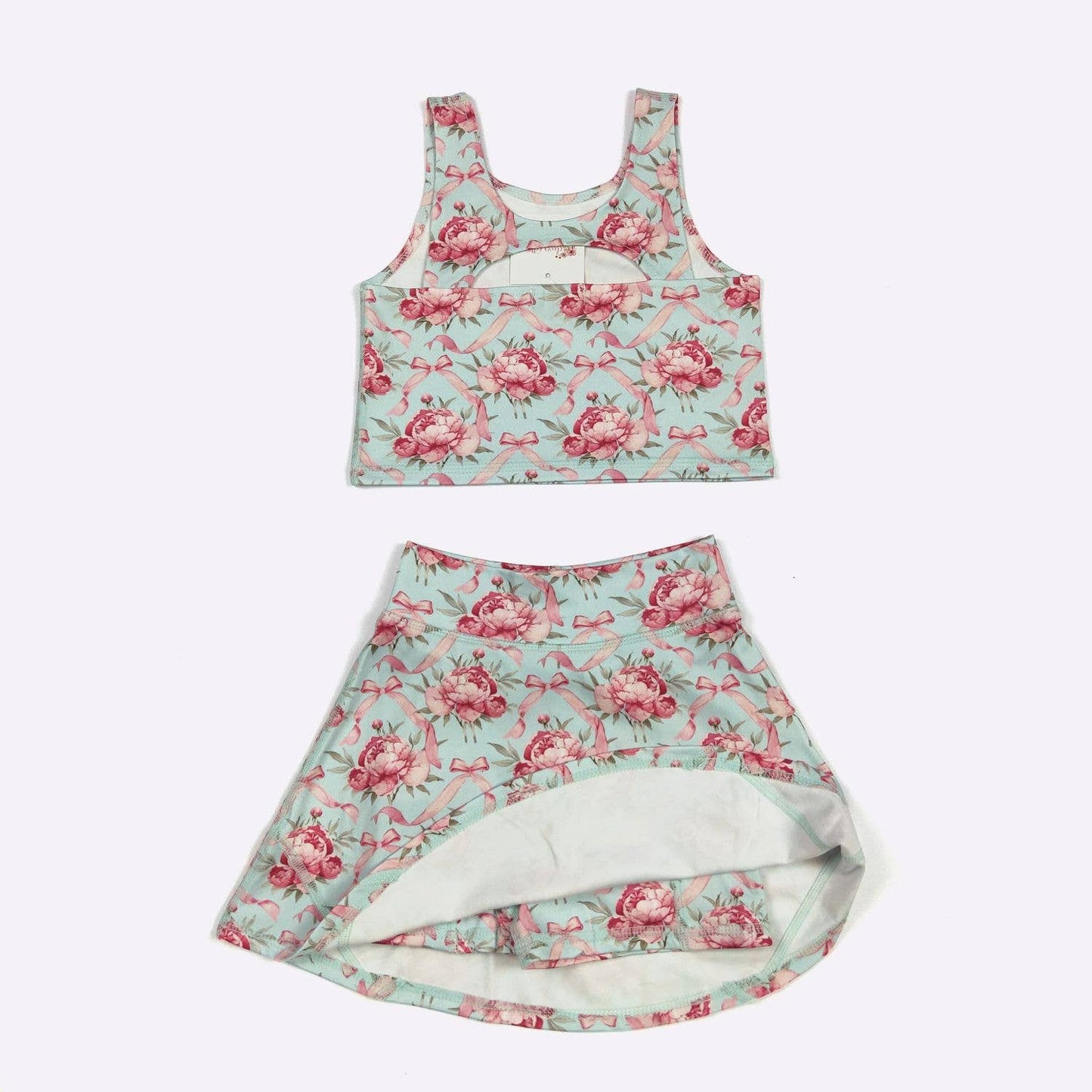 Blooming Coquette Girls Skort Set