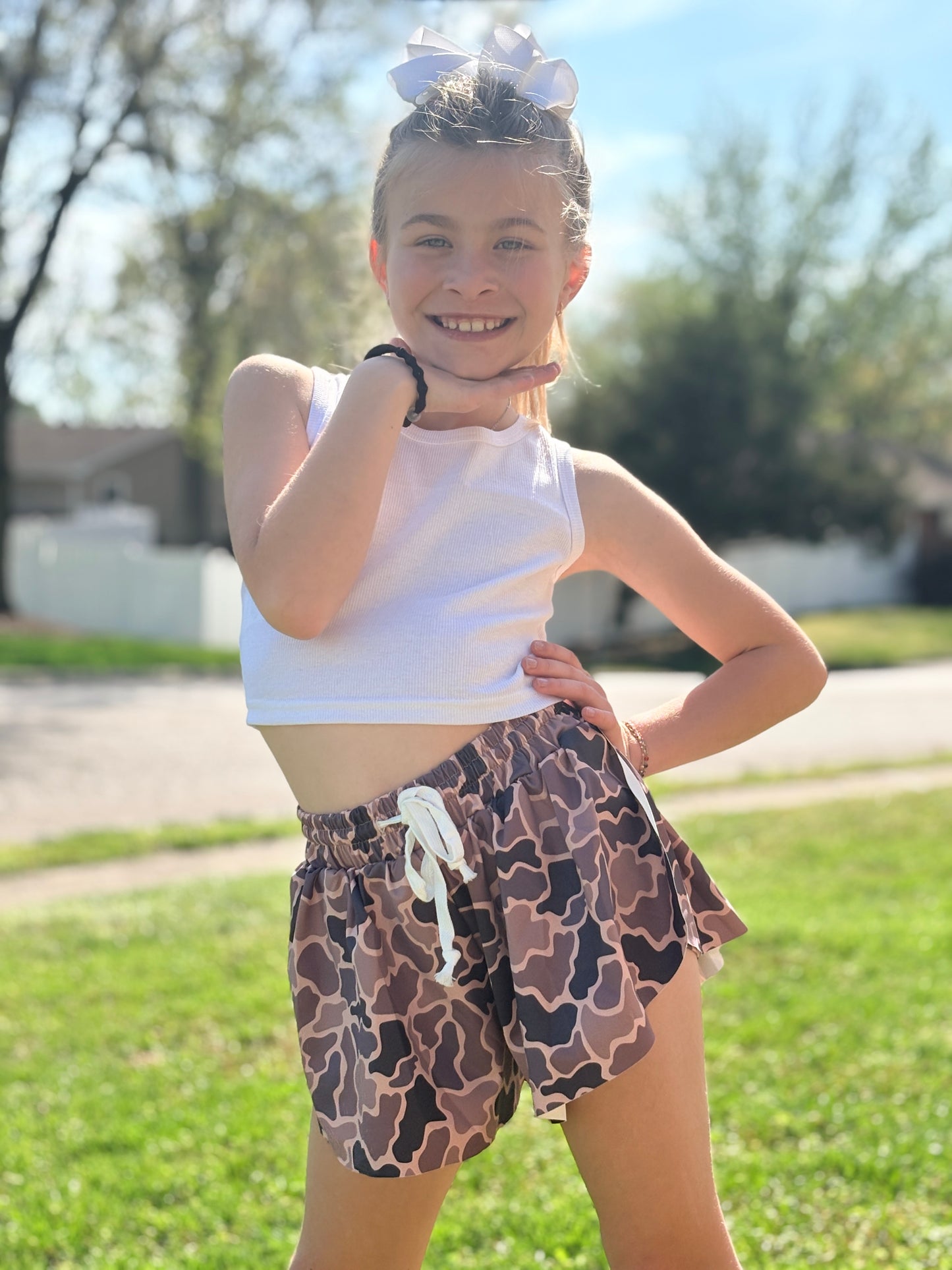Camo Skort