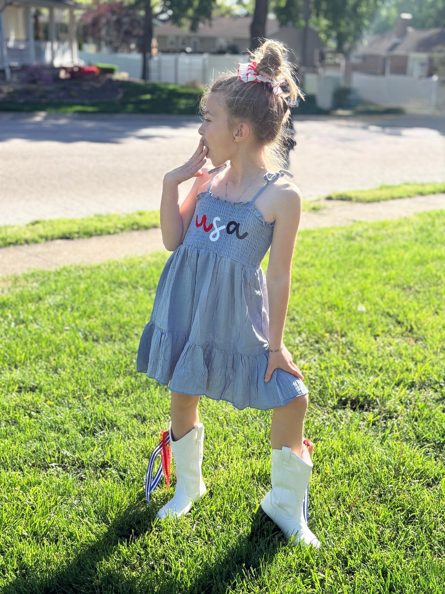 USA Chambray Dress