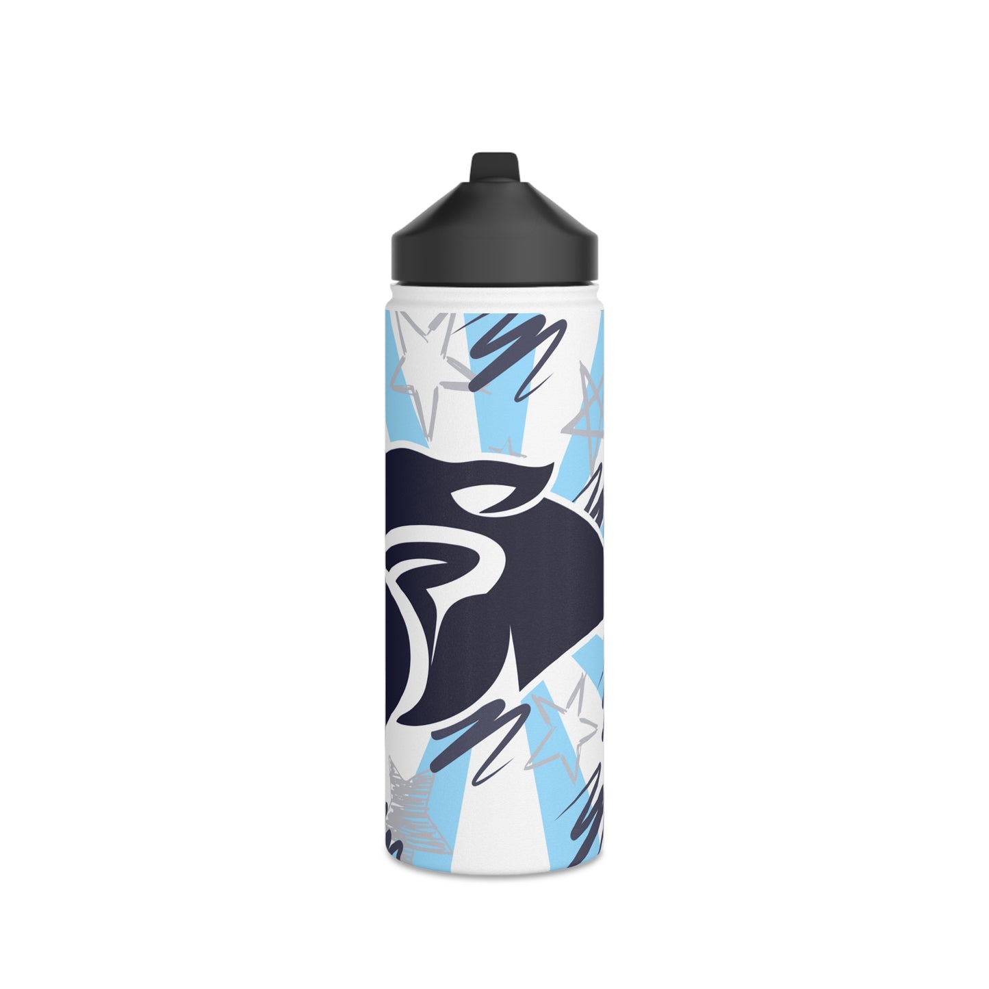 Pinckneyville Panthers Stainless Steel Water Bottle