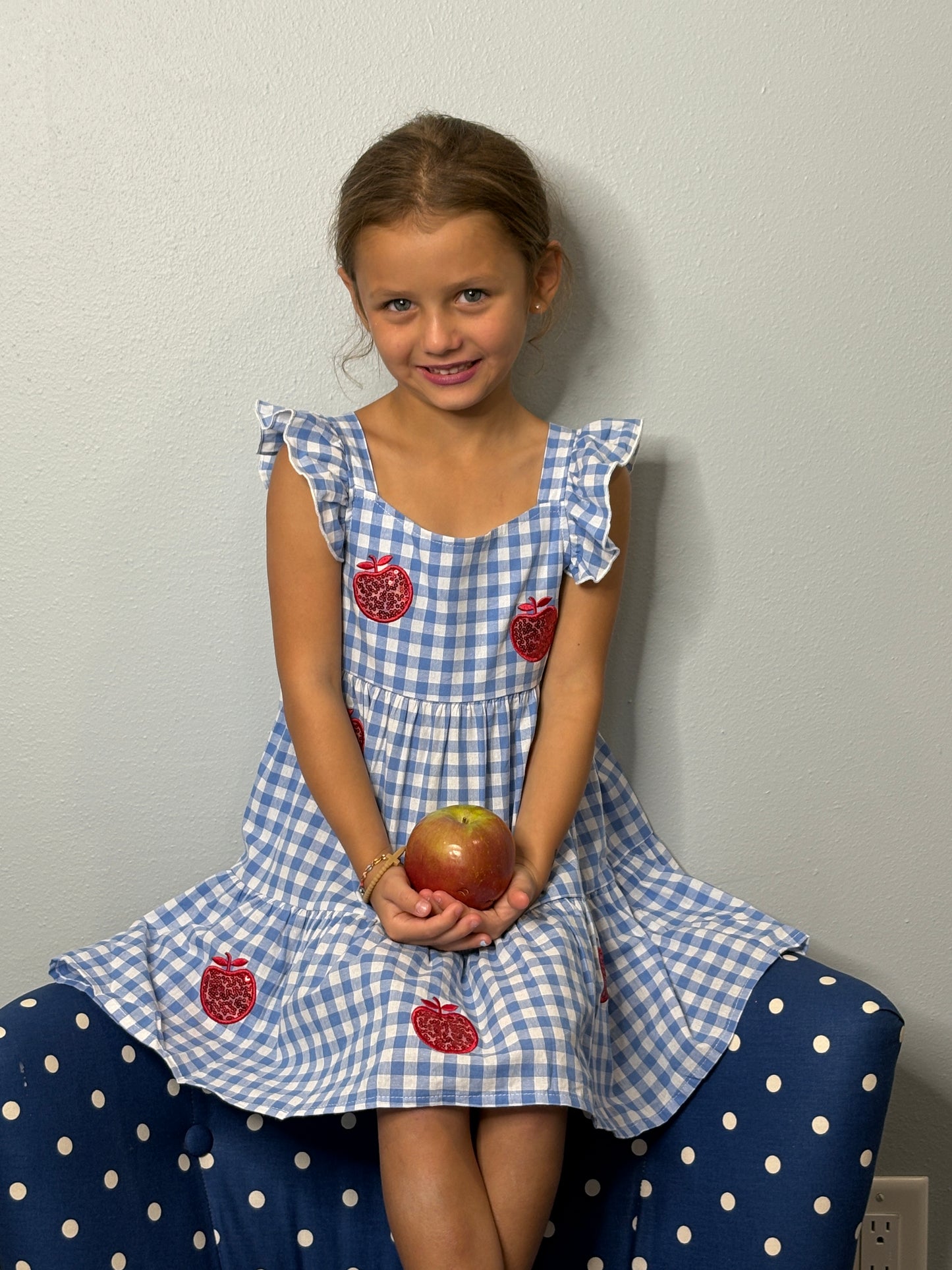 Sequin Apple Dress