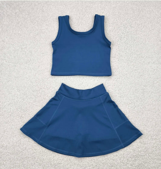 Navy Athletic Dress 2 piece