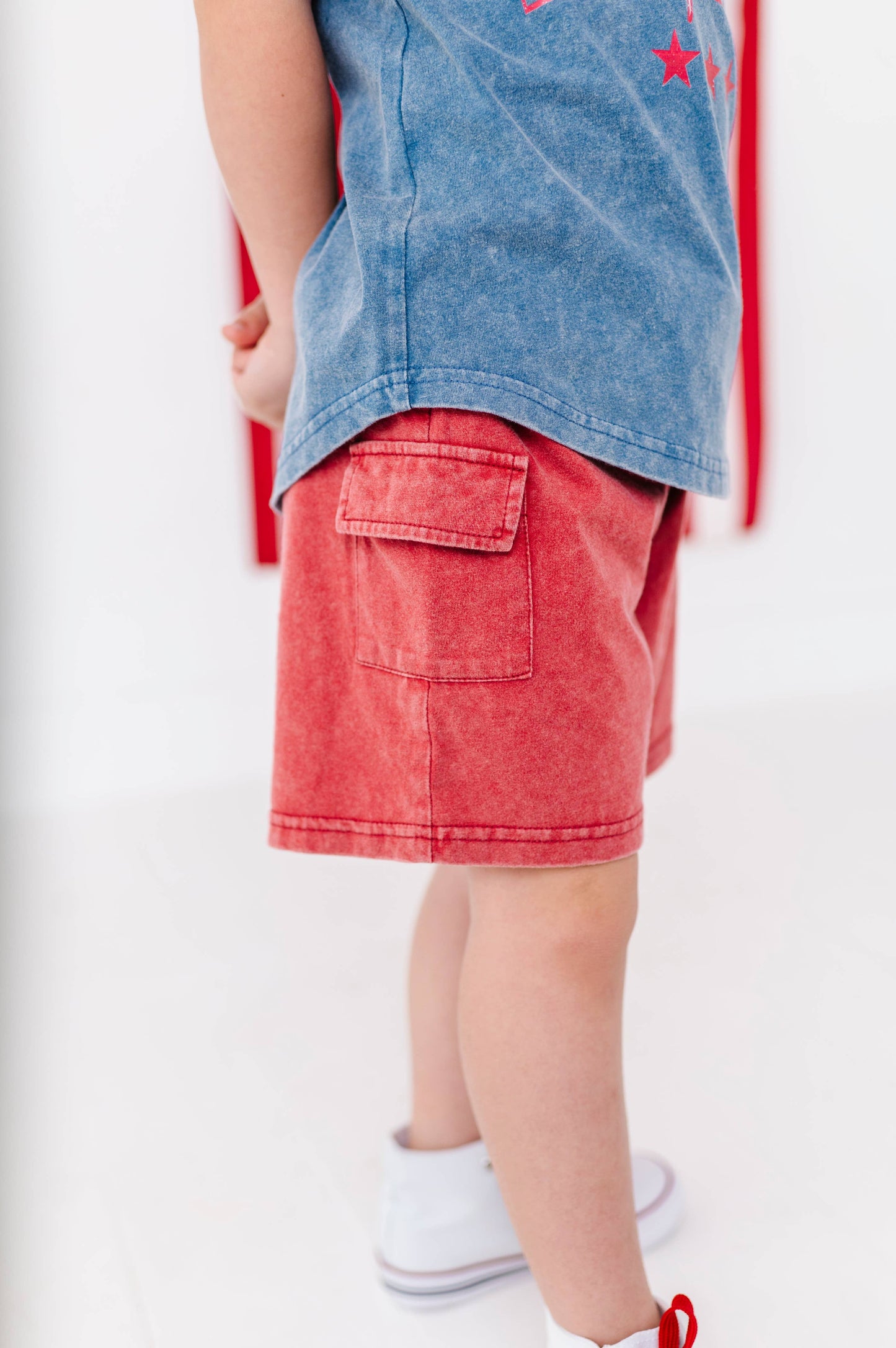 Red | Vintage CARGO Shorts