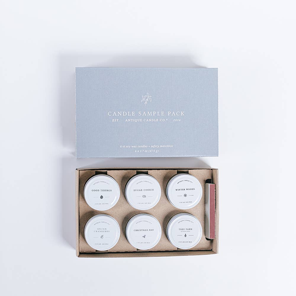 Merry Christmas – Soy Wax 2 oz Candle Sample Pack