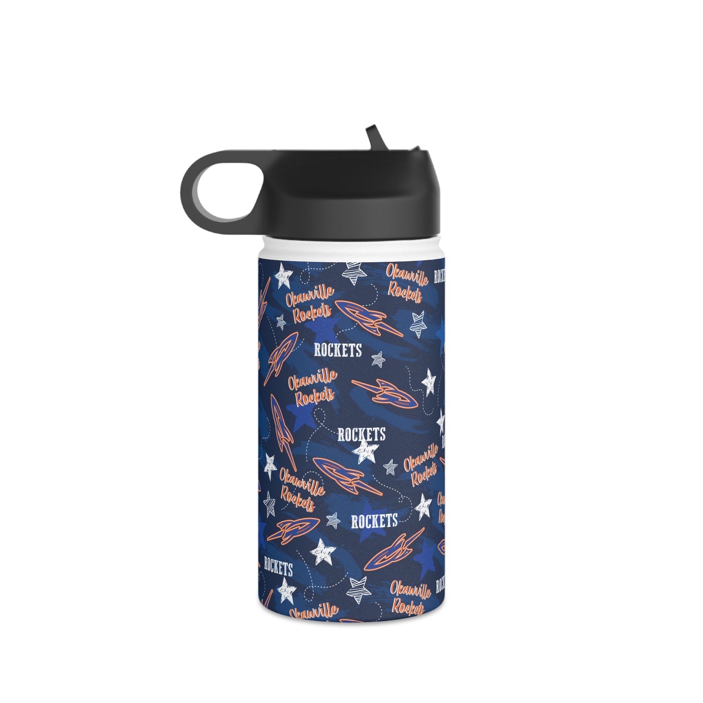 Okawville Rockets Stainless Steel Water Bottle