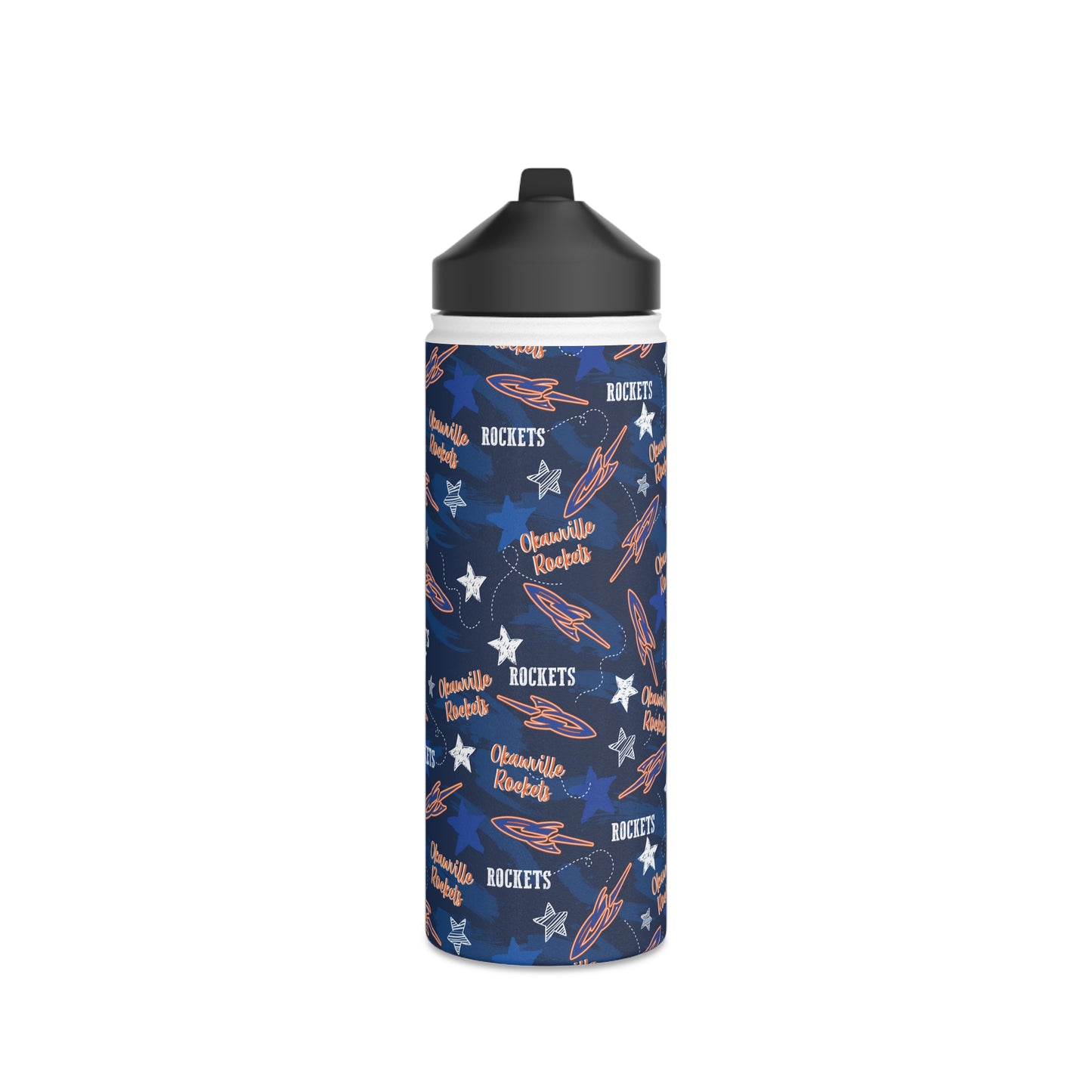 Okawville Rockets Stainless Steel Water Bottle