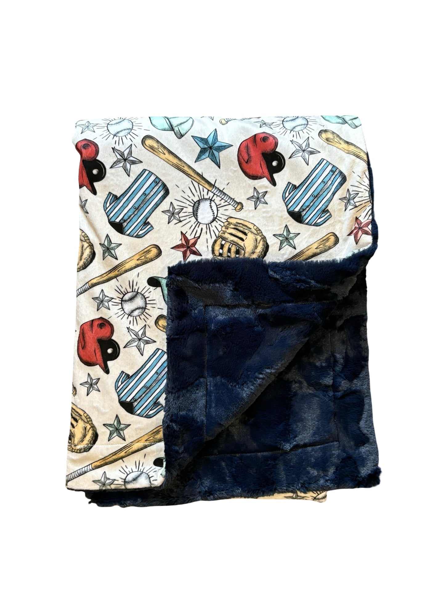 Vintage Baseball Blanket