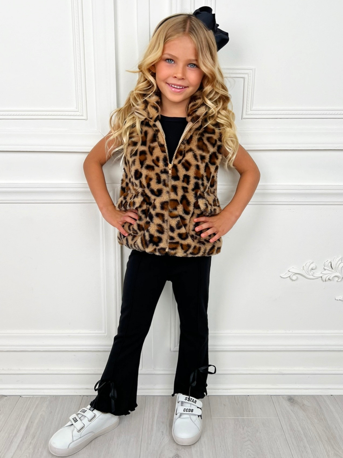 Fall Favorite Leopard Faux Fur Vest