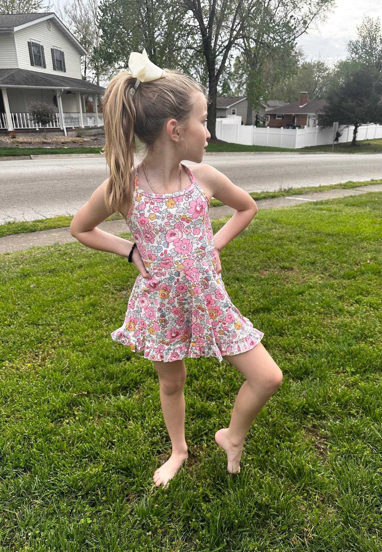 Floral Athletic Dress