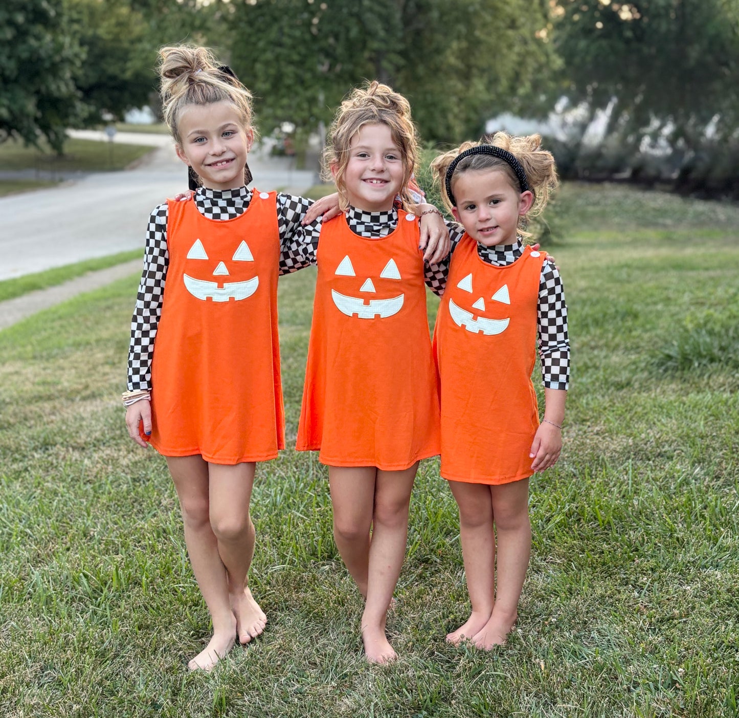 Pumpkin Jumper Dress
