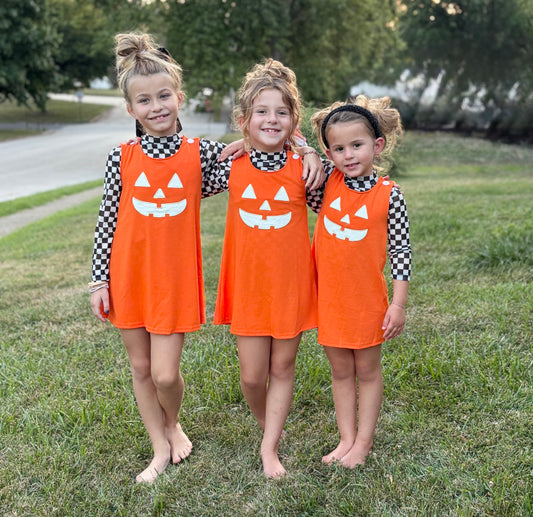 Pumpkin Jumper Dress
