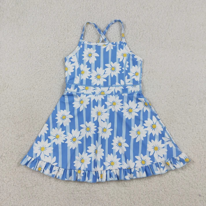Blue Daisy Dress