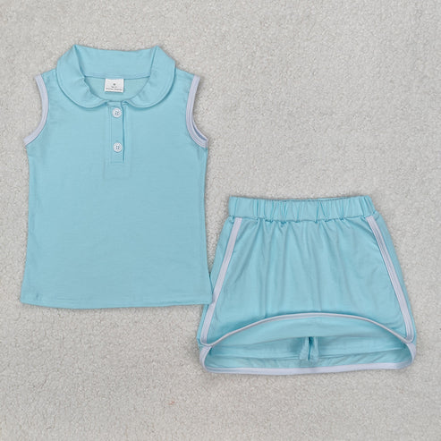 Aqua Two Piece Tennis Set