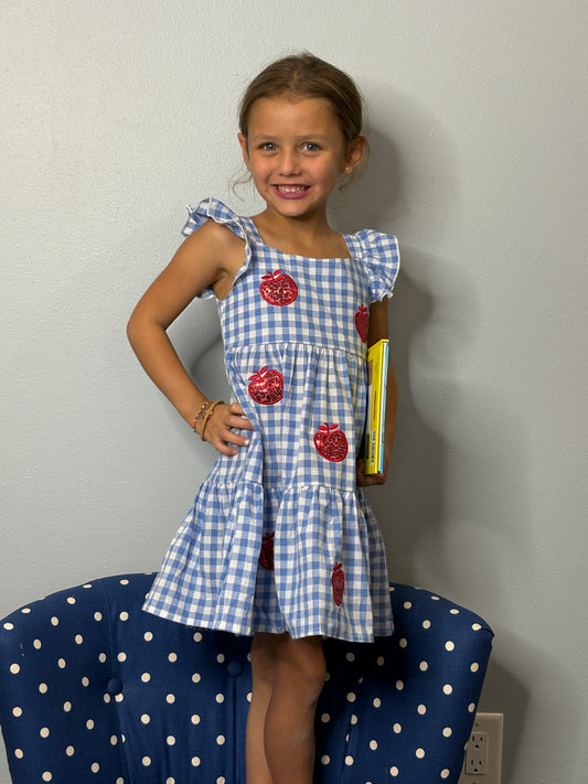 Sequin Apple Dress