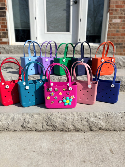 Mini Beach Tote Bag (includes 10 charms)