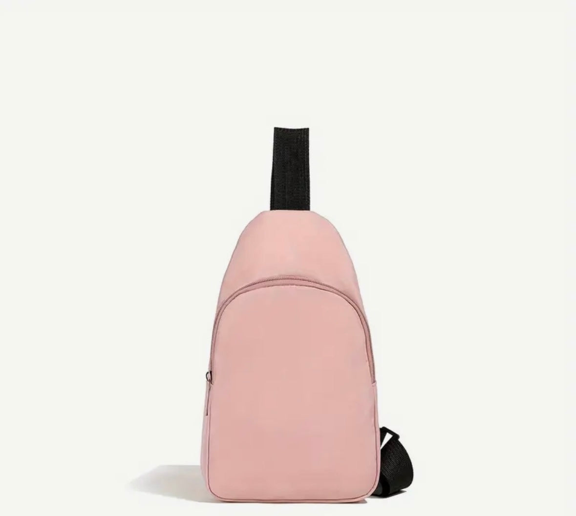 Solid Color Crossbody Bag
