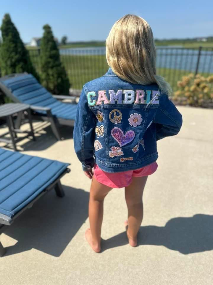 Jean Jacket with Patches