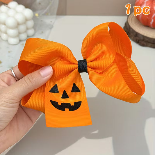 Jack-O-Lantern Bows