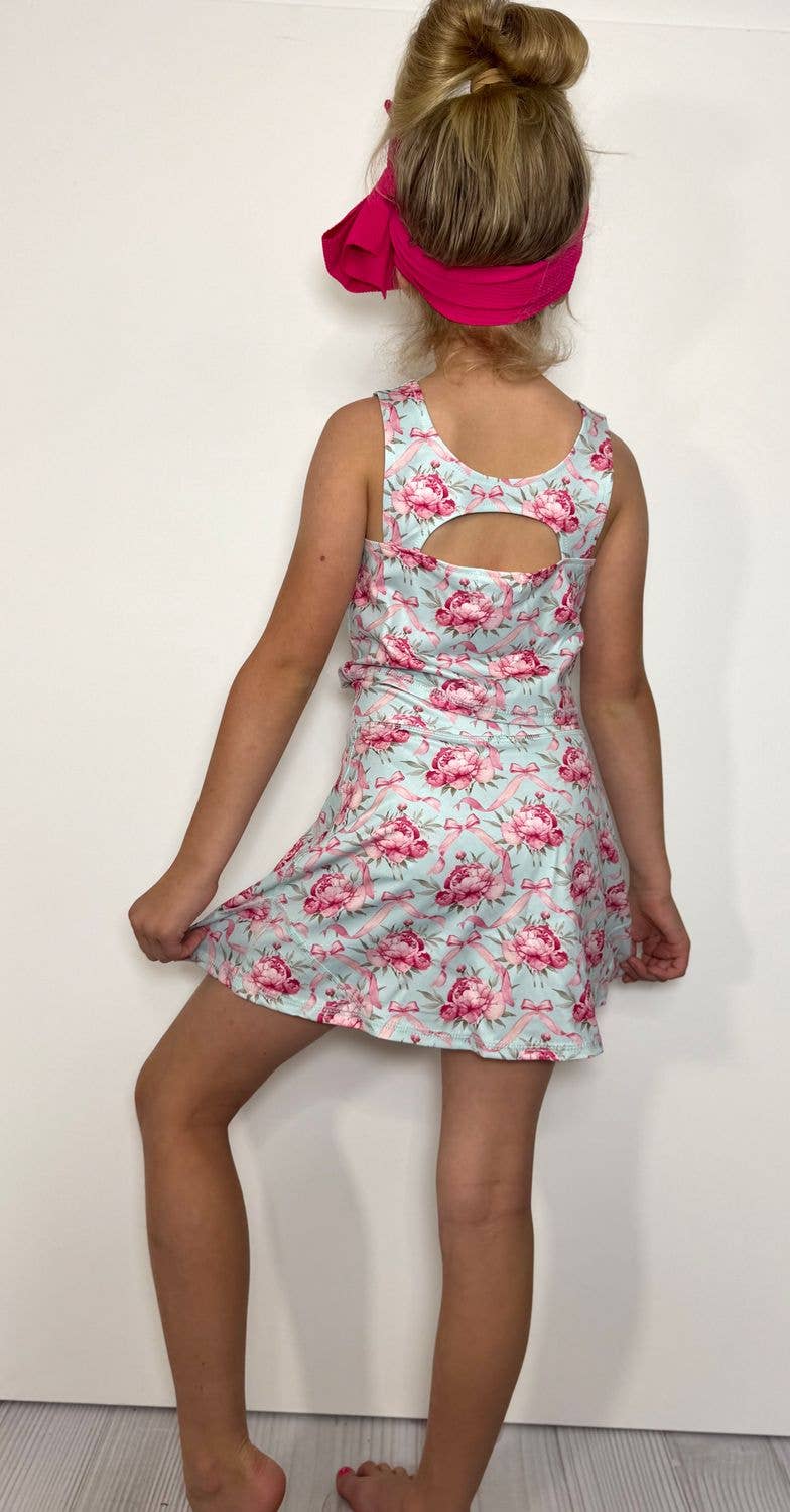 Blooming Coquette Girls Skort Set