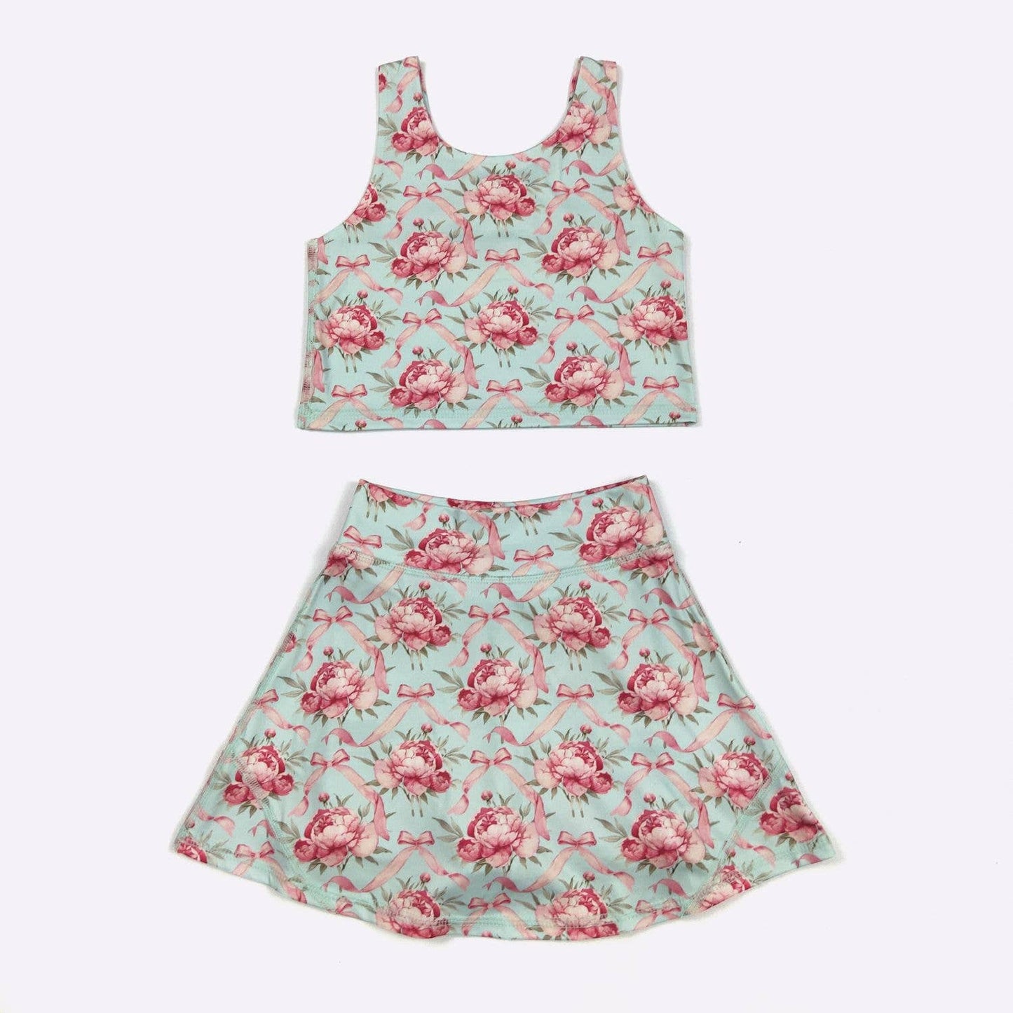 Blooming Coquette Girls Skort Set