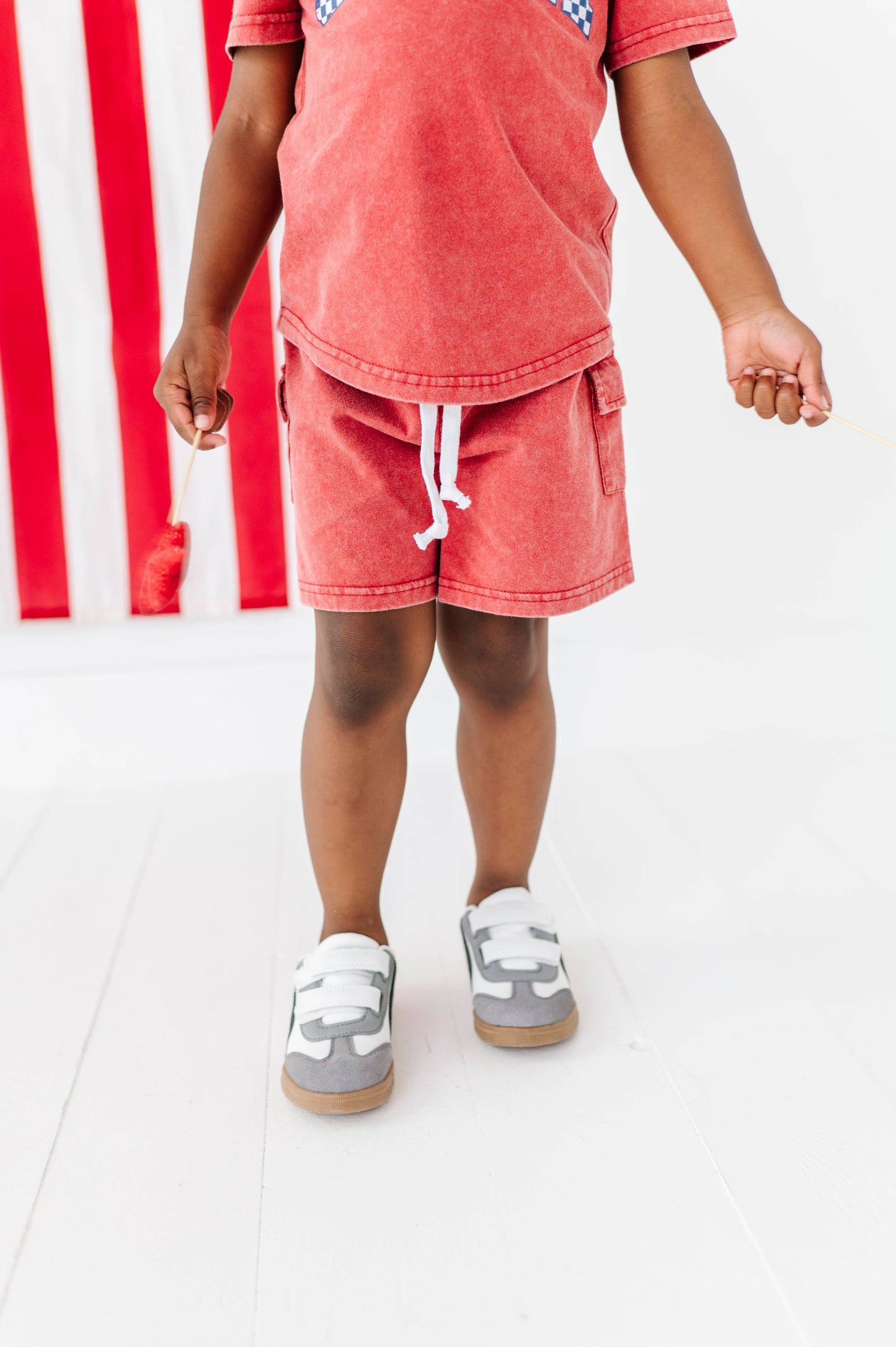 Red | Vintage CARGO Shorts